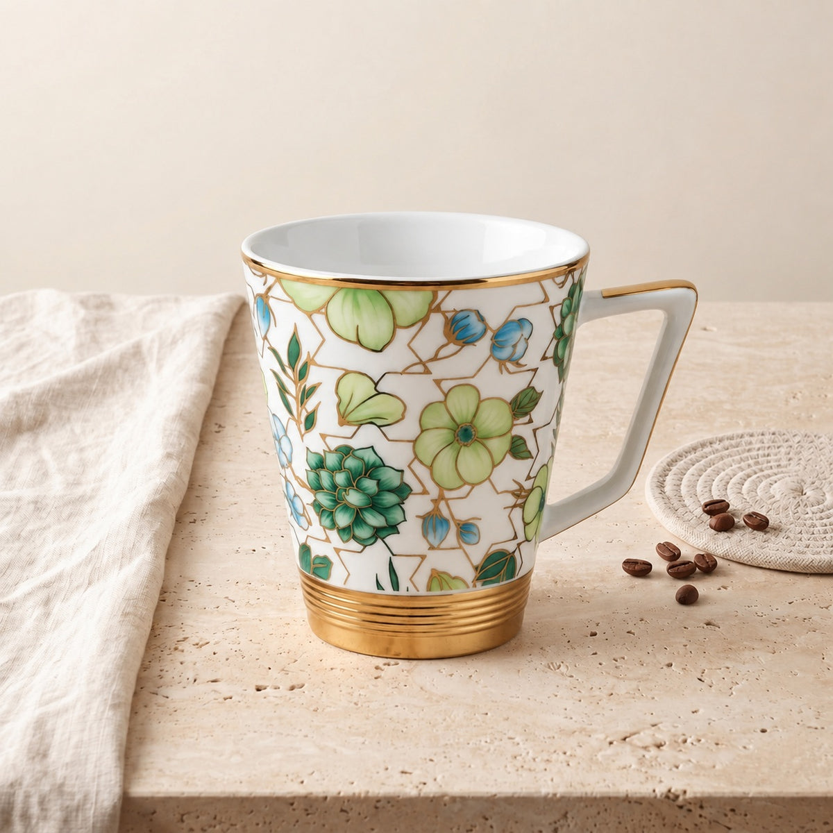 Savor your daily tea and coffee moments with these Shaggy Sage Mugs. Featuring an earthy sage-toned glaze, tactile ribbed exterior, and a balanced 250ml capacity, each mug brings cozy warmth to your kitchen cabinet and morning routine.


