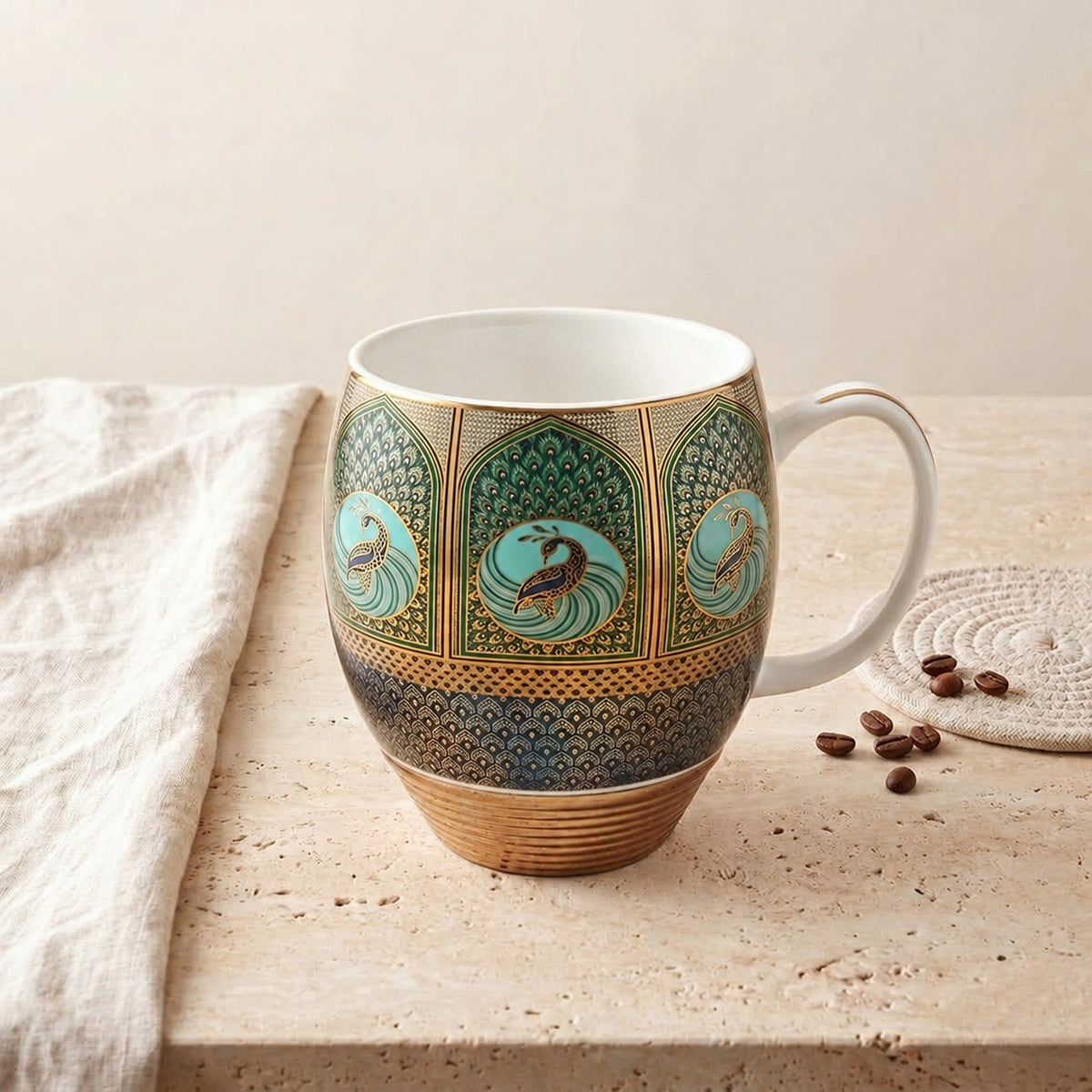Elevate your daily brew and tea rituals with these 240ml Solimo Mugs. Thoughtfully designed with a balanced silhouette and comfortable grip handle, each mug brings refined elegance and dependable durability to both morning routines and casual entertaining.