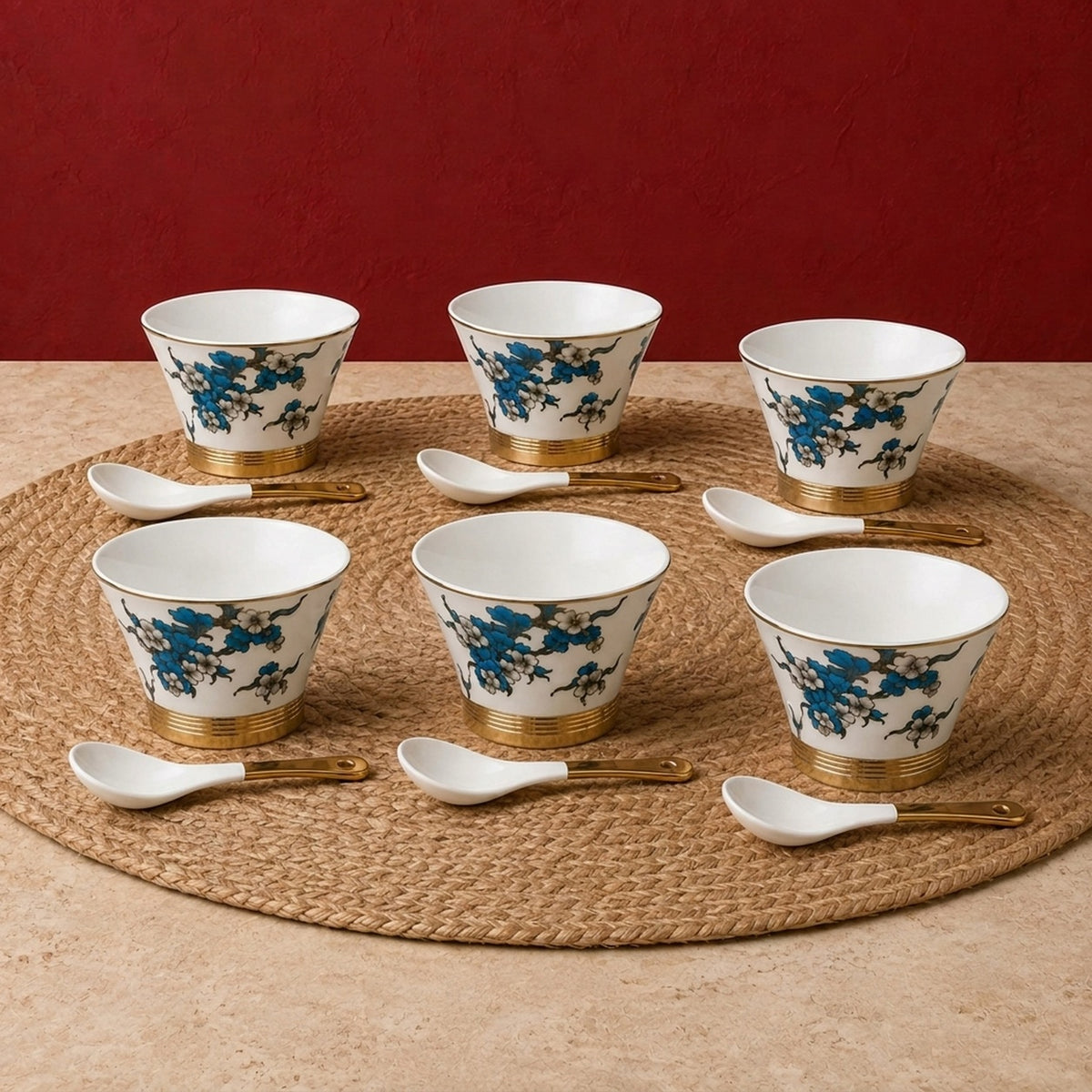 Serve comfort meals, broths, and starters in refined style with this Gonzalo&nbsp;Soup Bowl and Spoon. Sized at a practical 260ml capacity and accompanied by a coordinated porcelain spoon, this set combines heat-retaining performance with effortless table elegance.