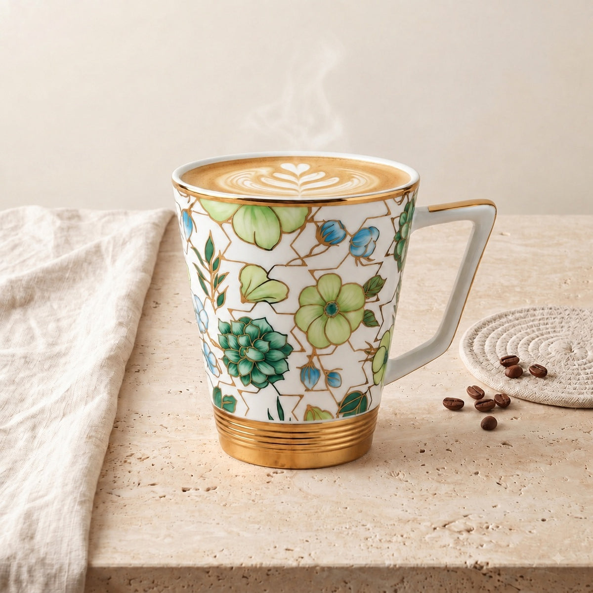Savor your daily tea and coffee moments with these Shaggy Sage Mugs. Featuring an earthy sage-toned glaze, tactile ribbed exterior, and a balanced 250ml capacity, each mug brings cozy warmth to your kitchen cabinet and morning routine.


