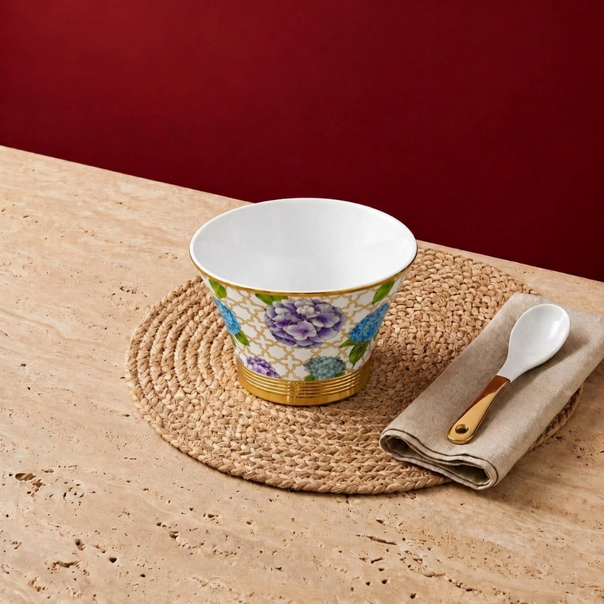 Gonzalo Soup Bowls with Spoon, 260ml, Set of 6