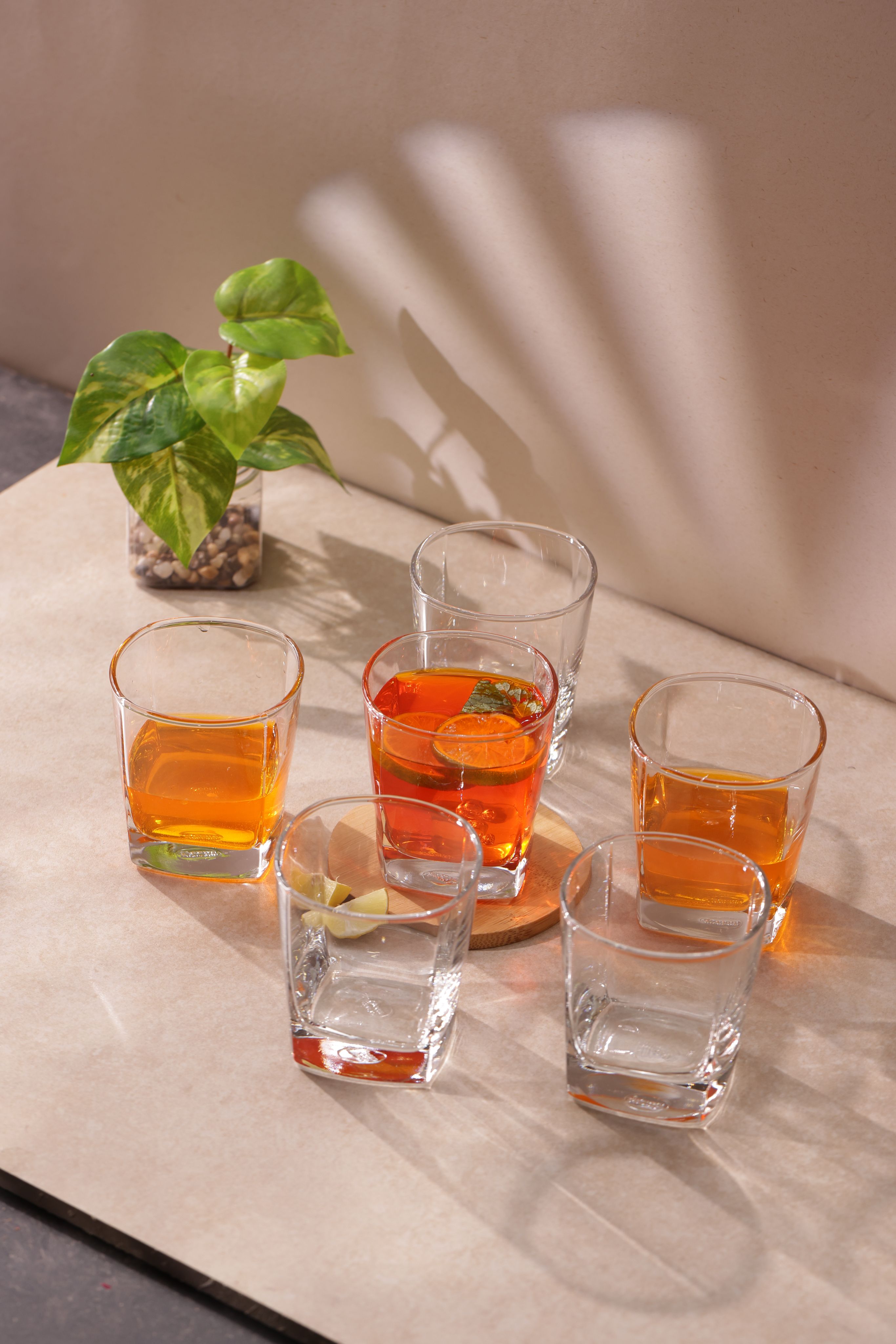Plaza Rock Glasses, 295ml, Set of 6