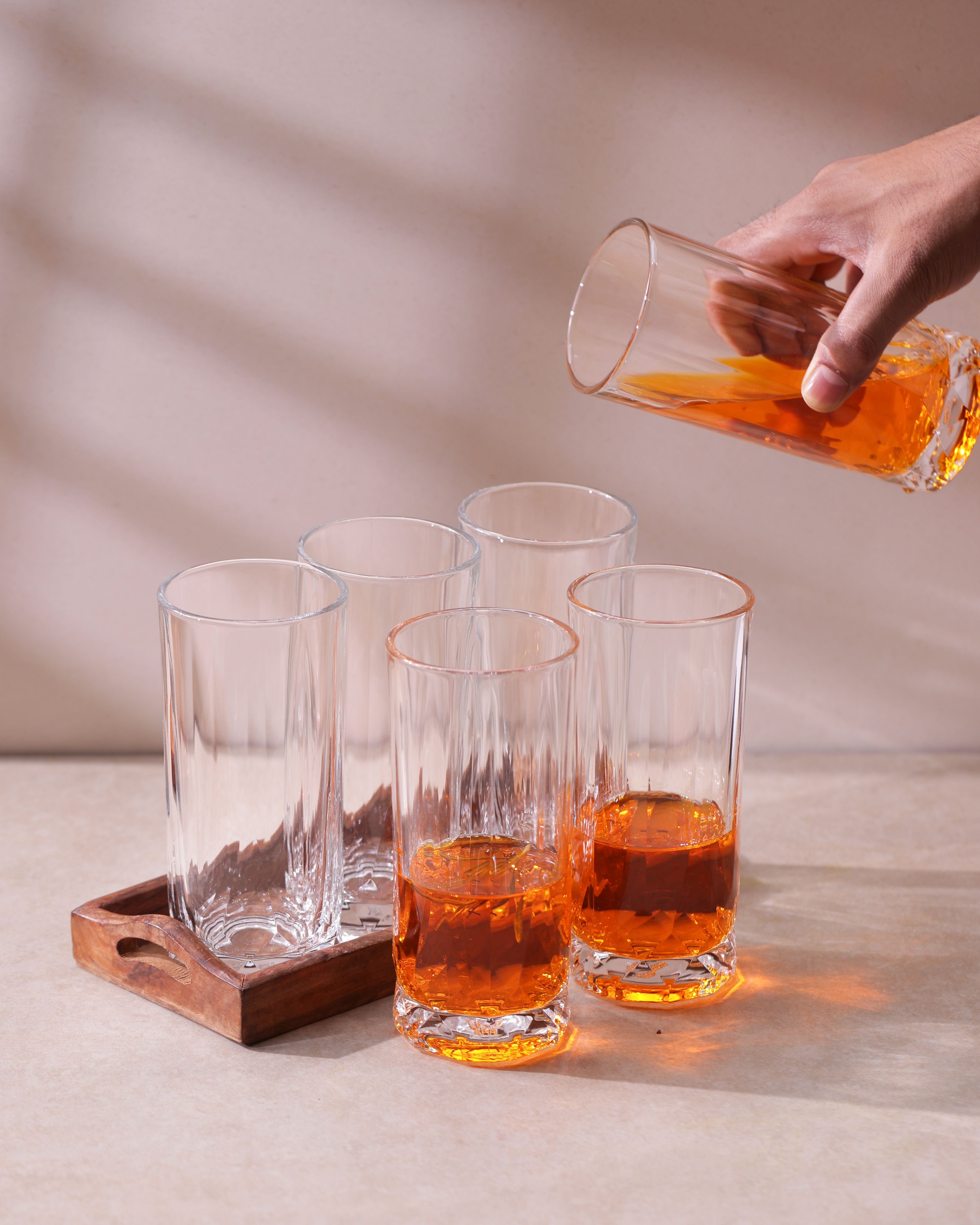Connexion Hi Ball Glasses, 350ml, Set of 6