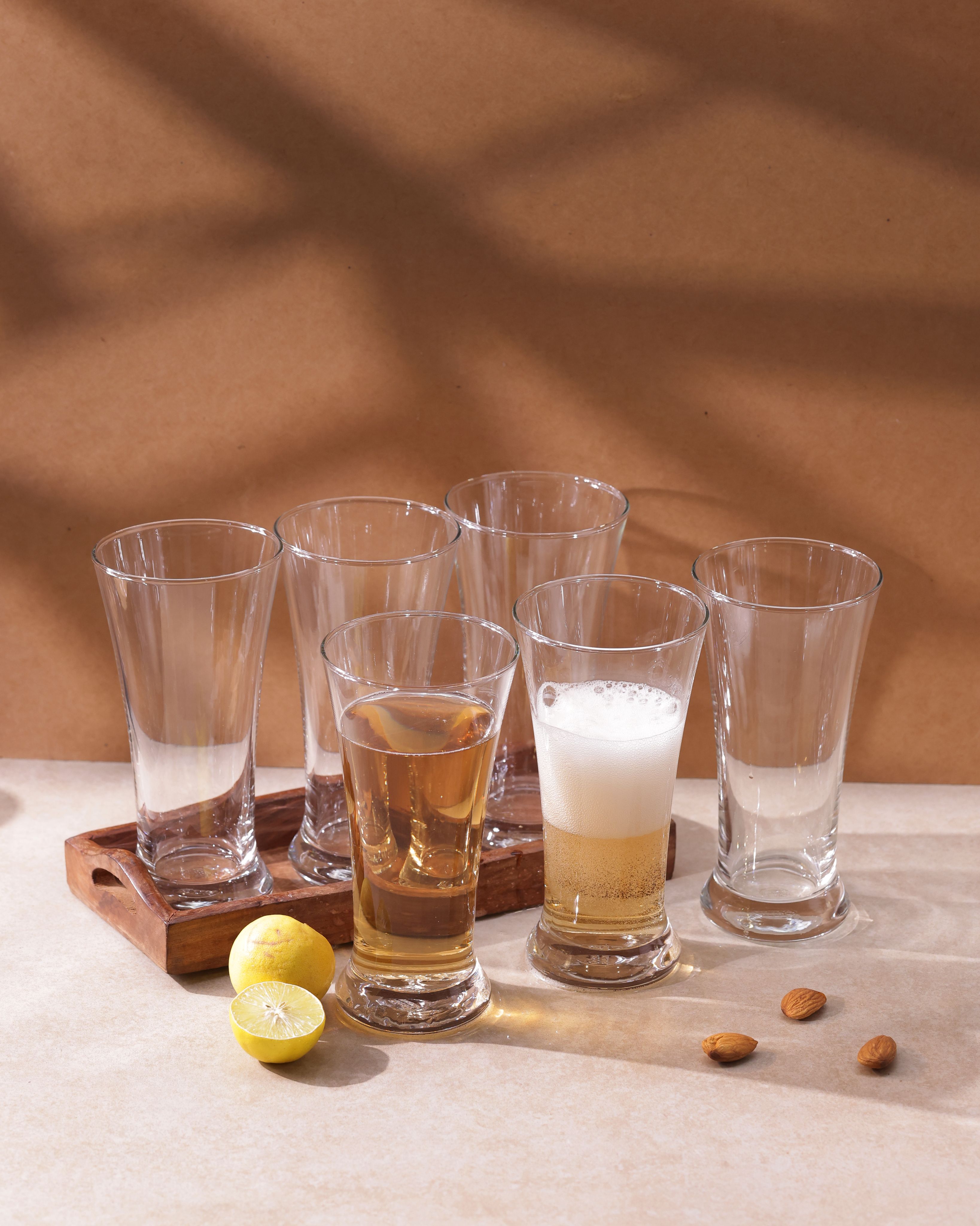 Pilsner Glasses, 300ml, Set of 6