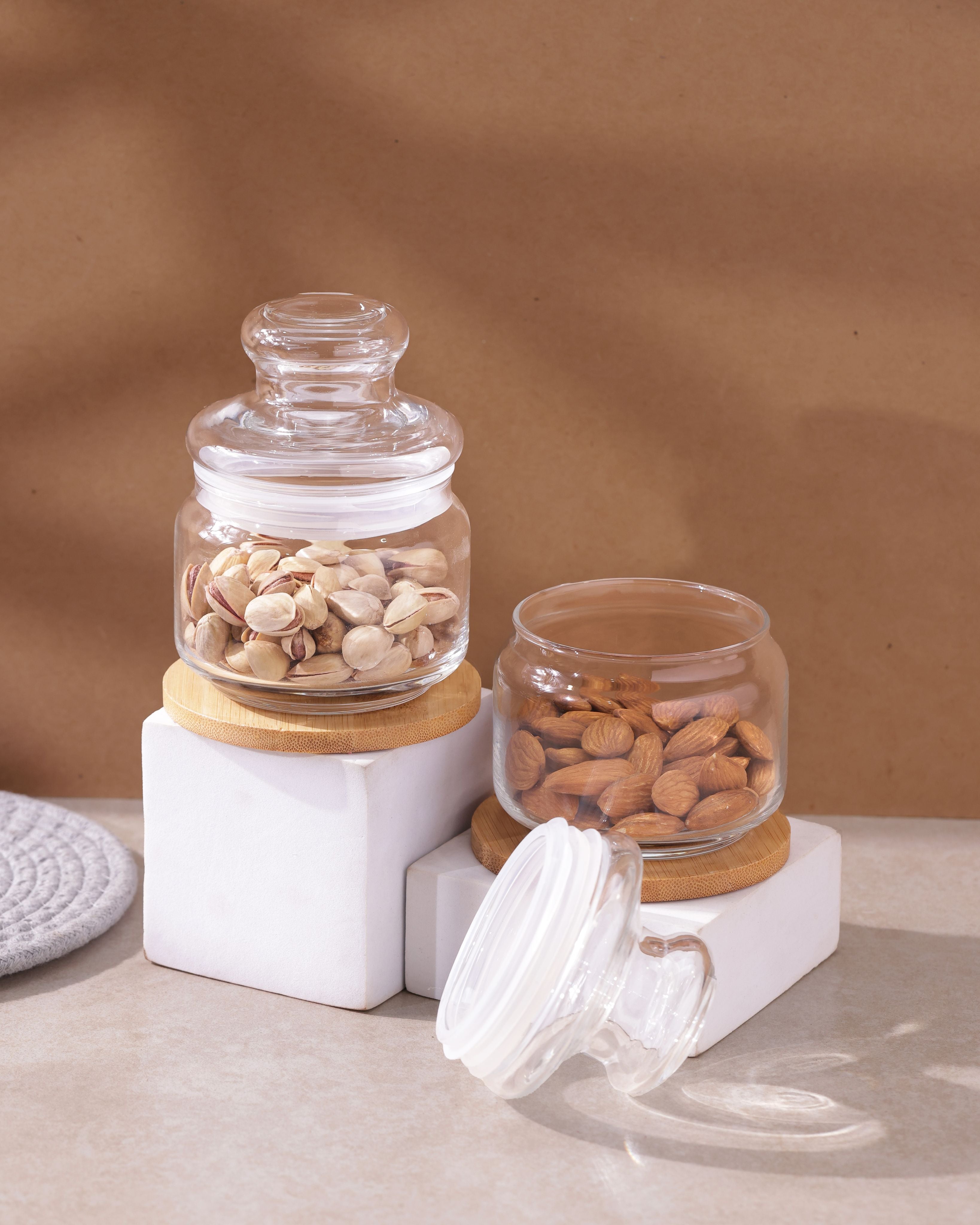 Pop Jars - Glass Lid, 325ml, Set of 2