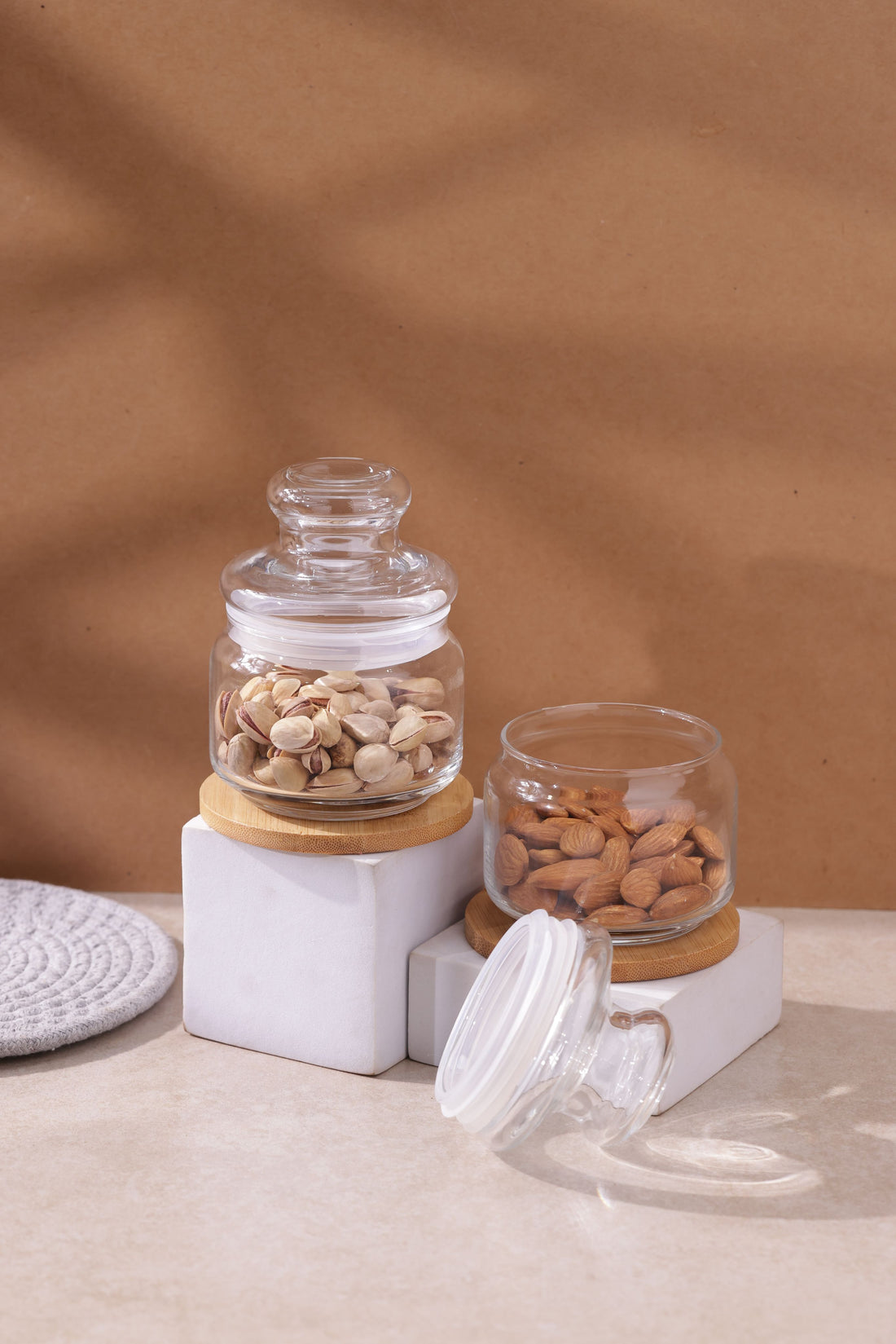 Pop Jars - Glass Lid, 325ml, Set of 2