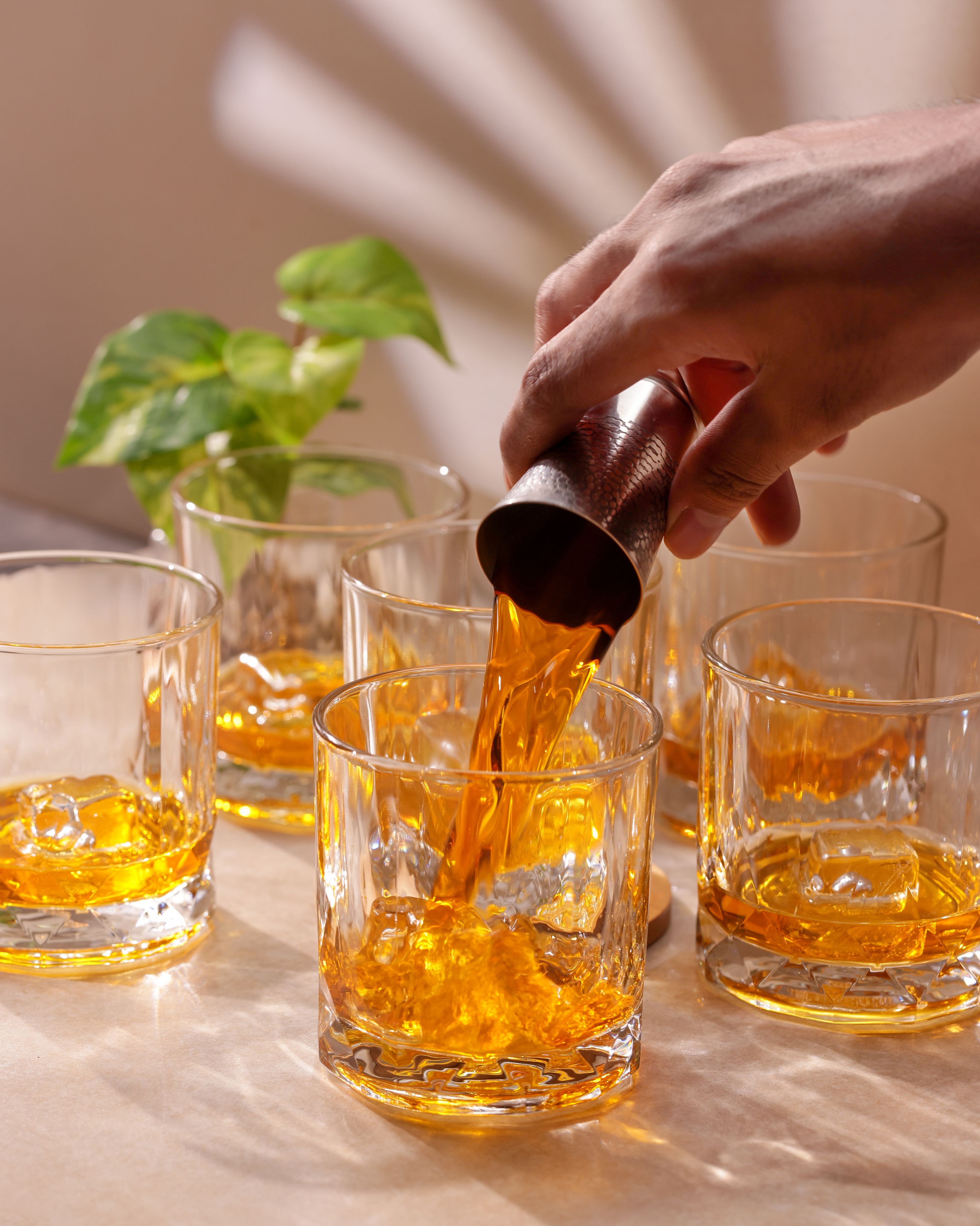 Connexion Double Rock Glasses, 350ml, Set of 6
