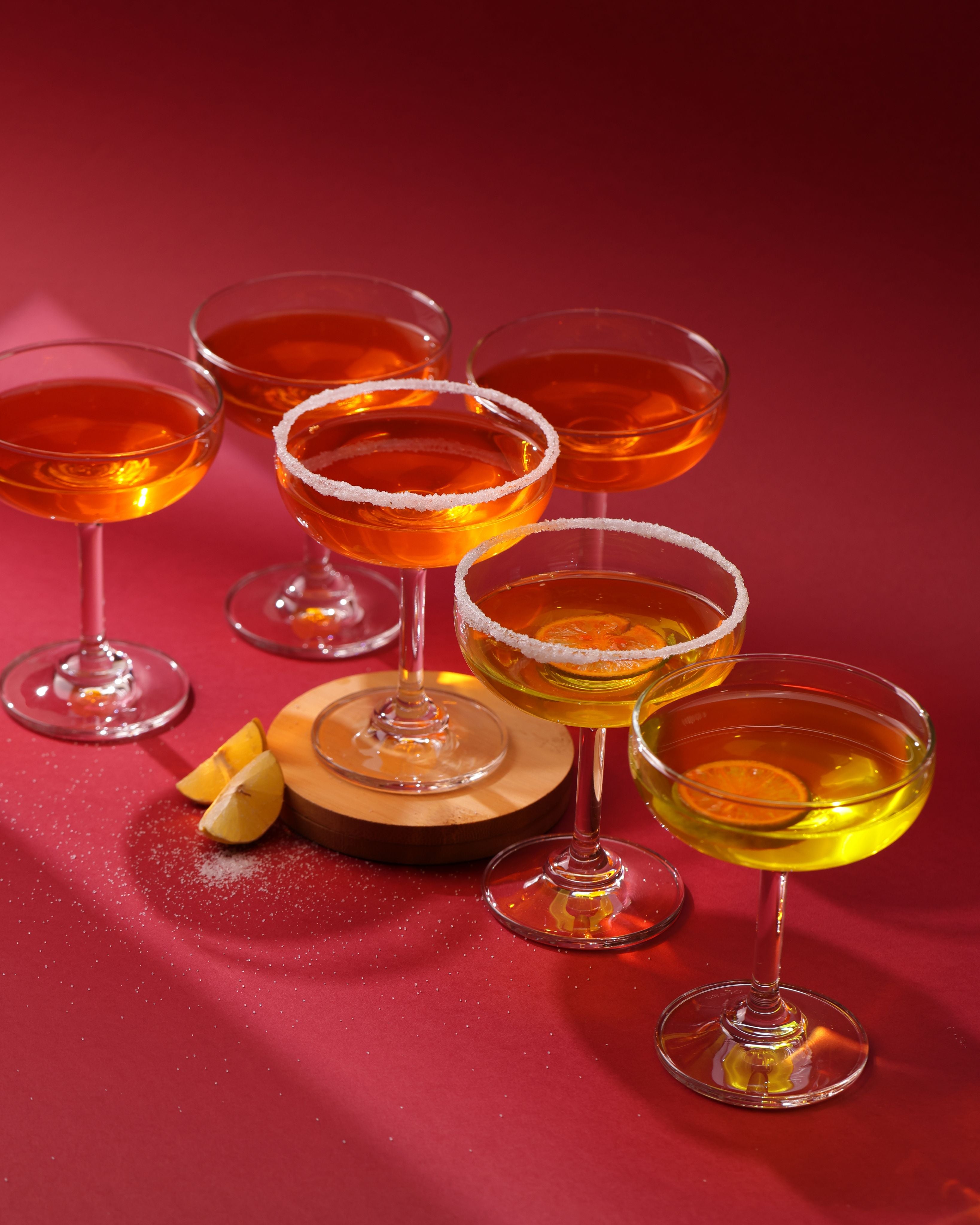 Classic Saucer Champagne Glasses, 135ml, Set of 6