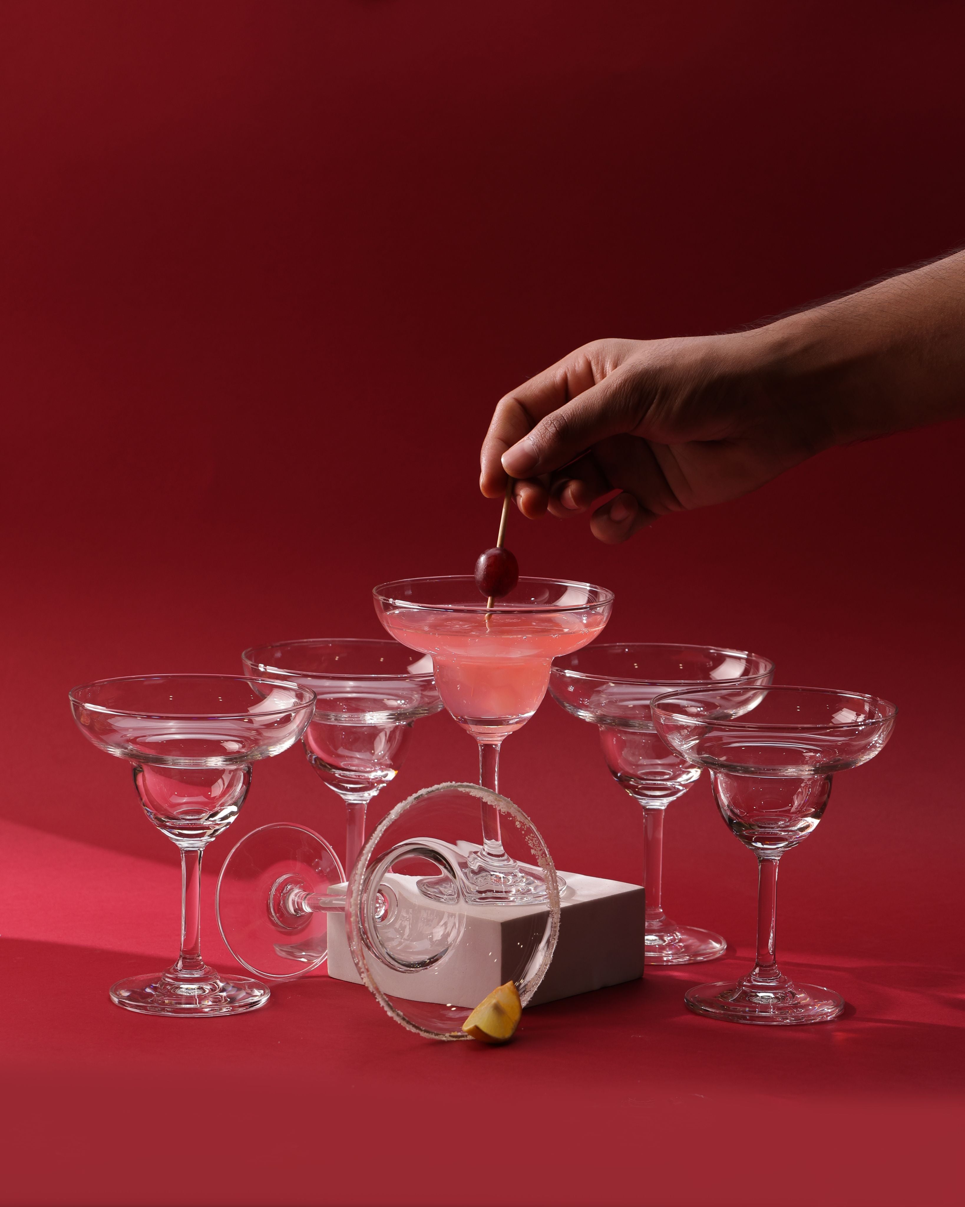 Classic Margarita Glasses, 200ml, Set of 6