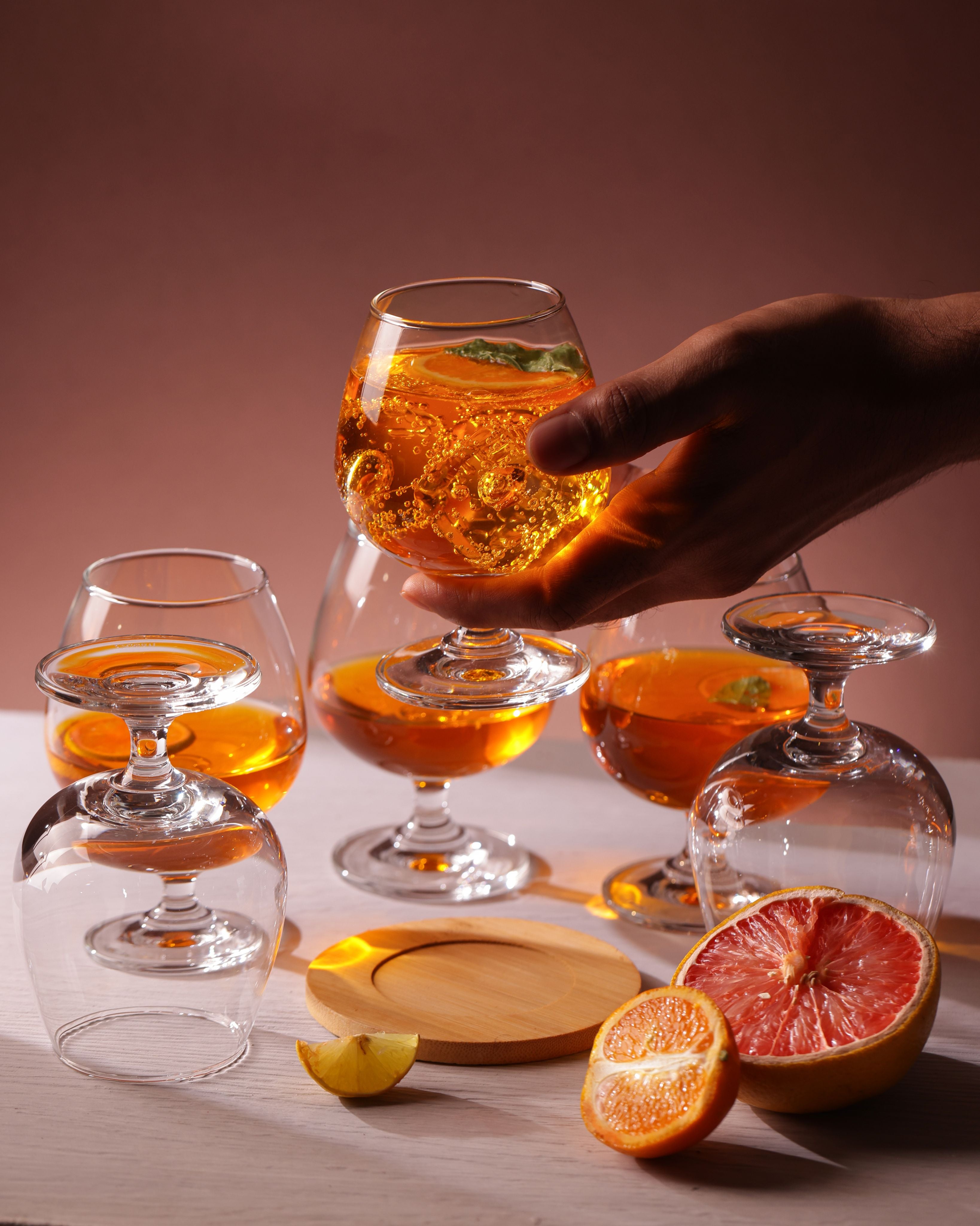 Classic Brandy Glasses, 255ml, Set of 6