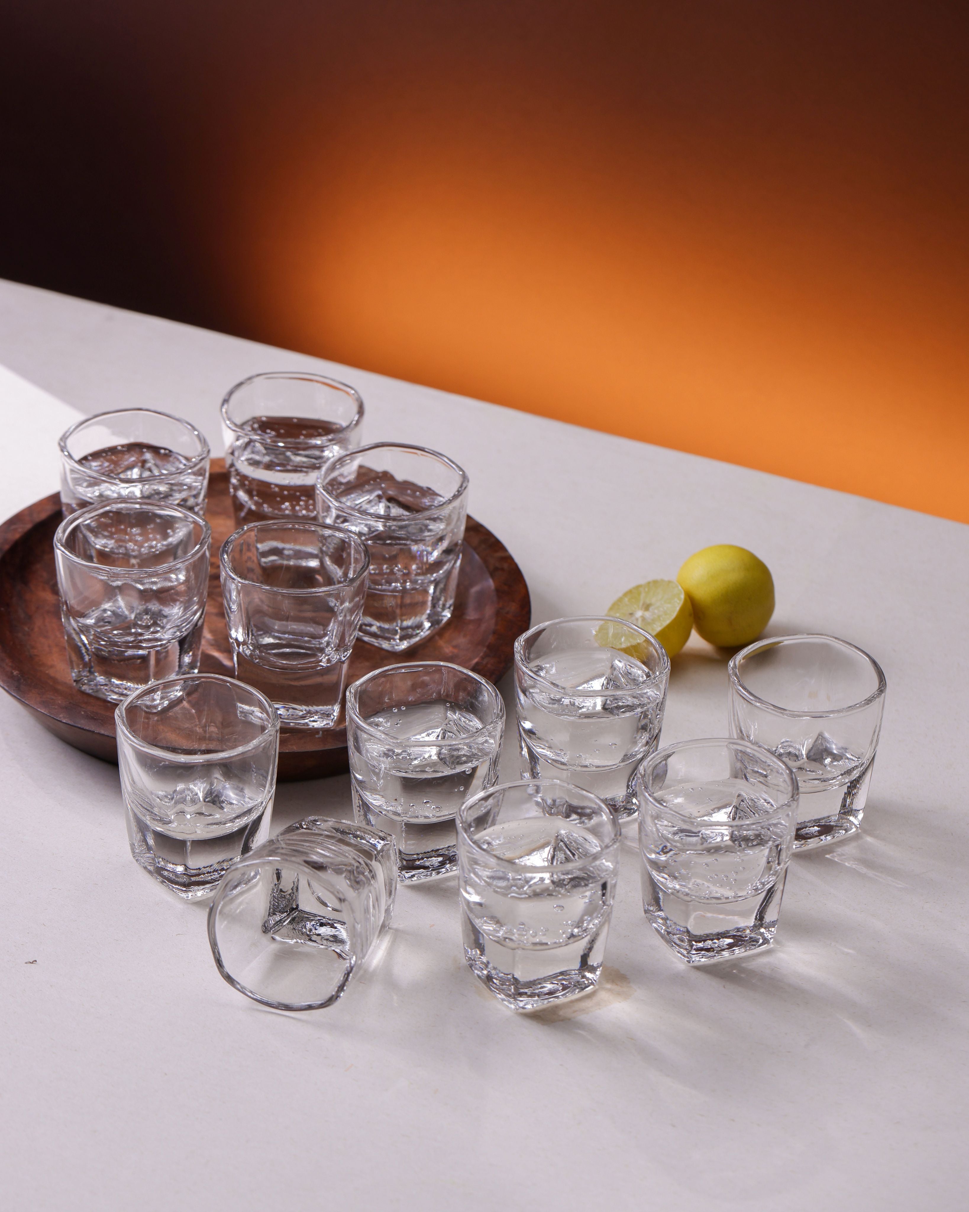 Plaza Shot Glasses, 55ml, Set of 12