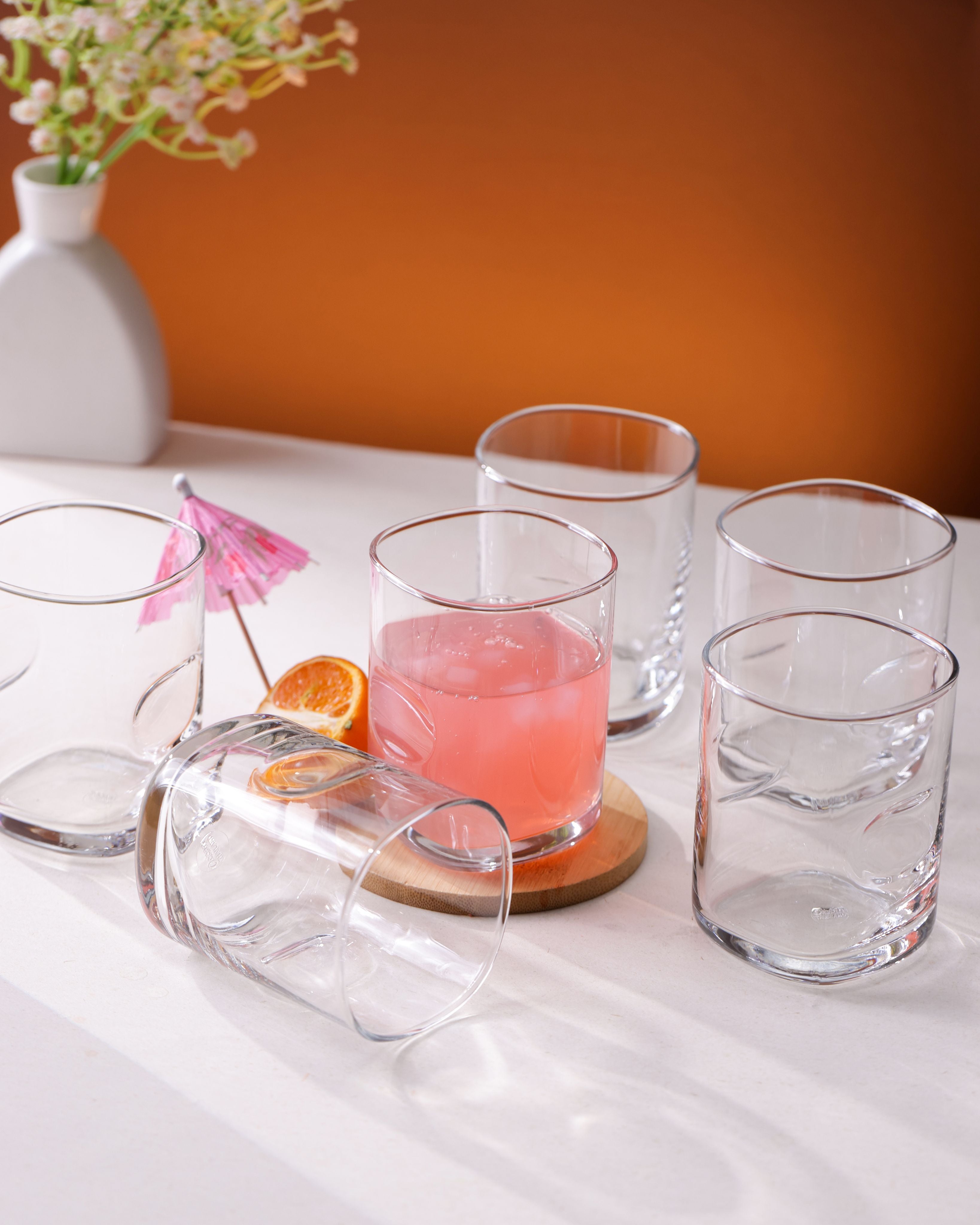 Unity Hi Ball Glasses, 255ml, Set of 6