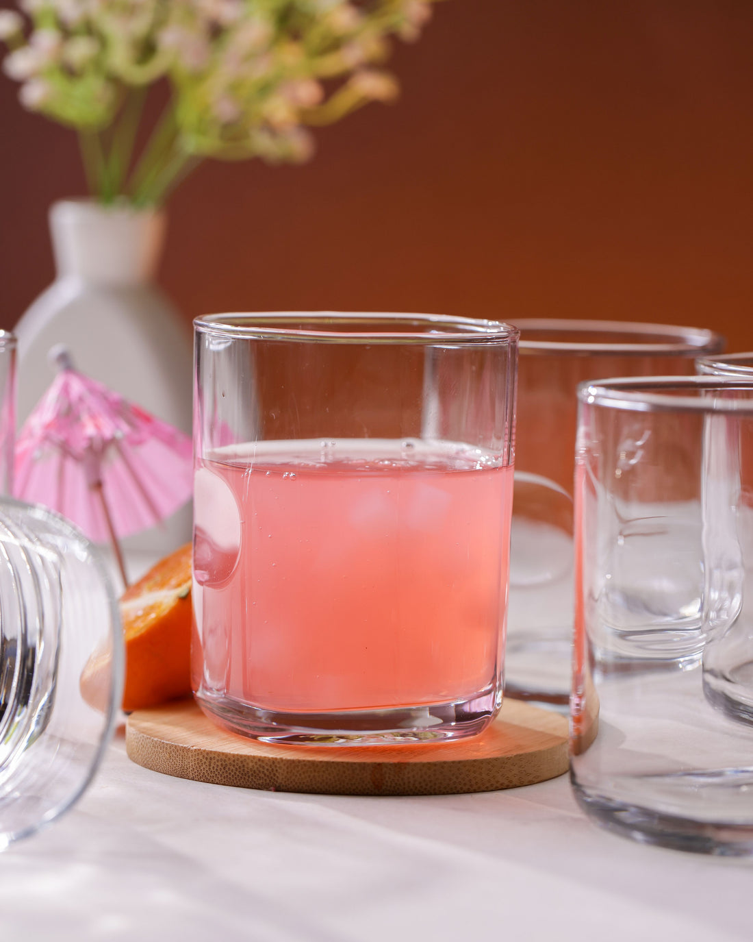 Unity Hi Ball Glasses, 255ml, Set of 6