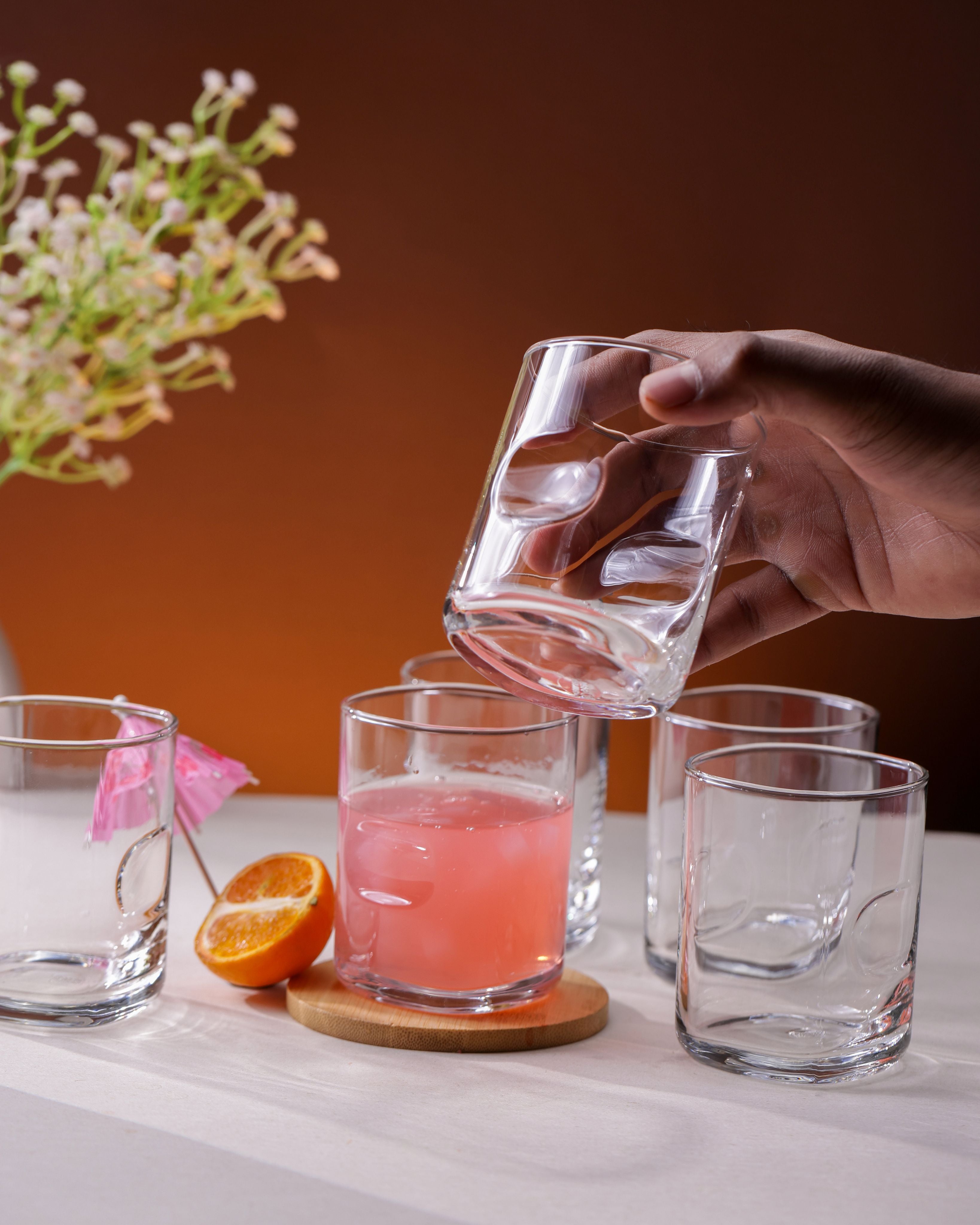Unity Hi Ball Glasses, 255ml, Set of 6
