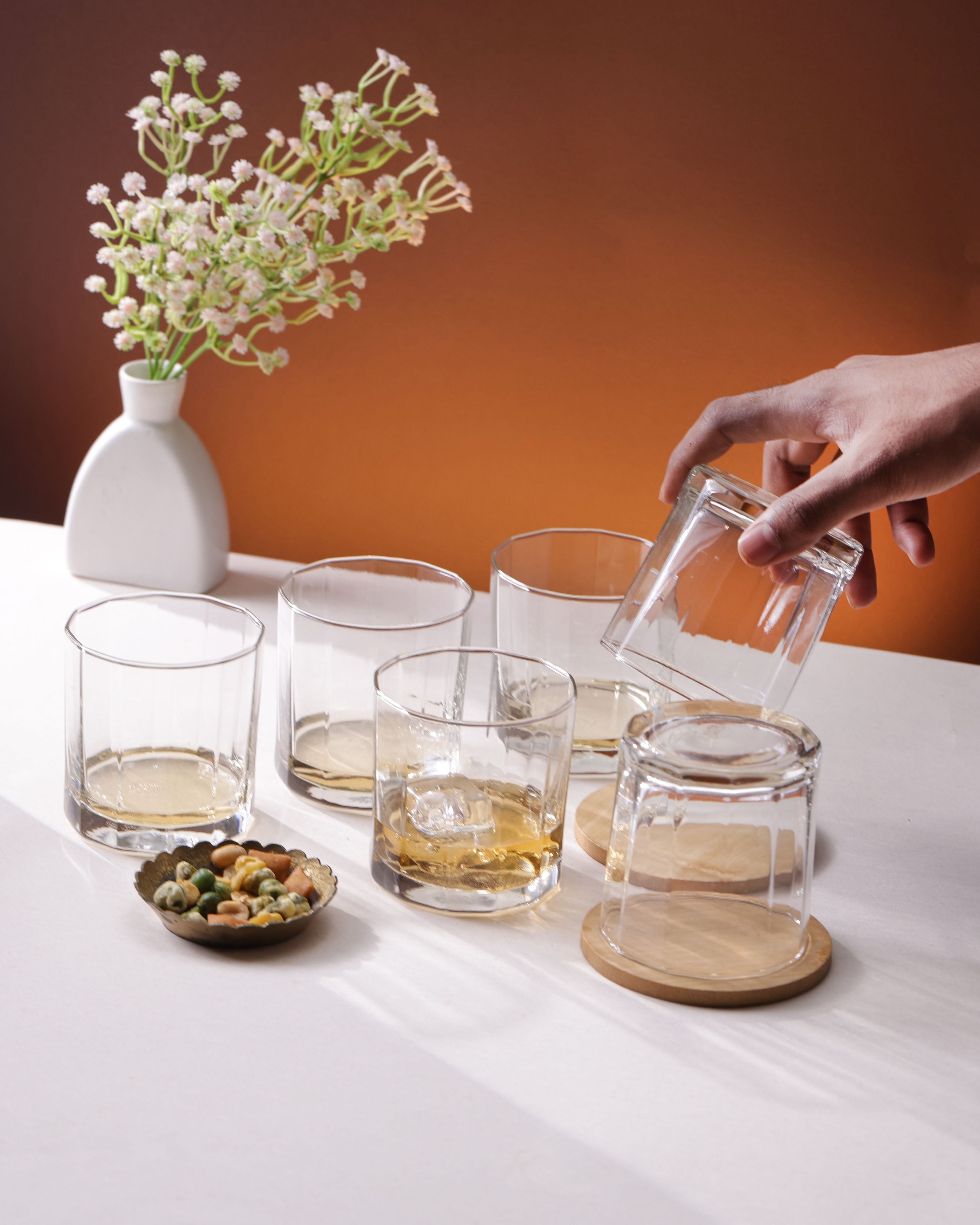 Victoria Rock Glasses, 325ml, Set of 6