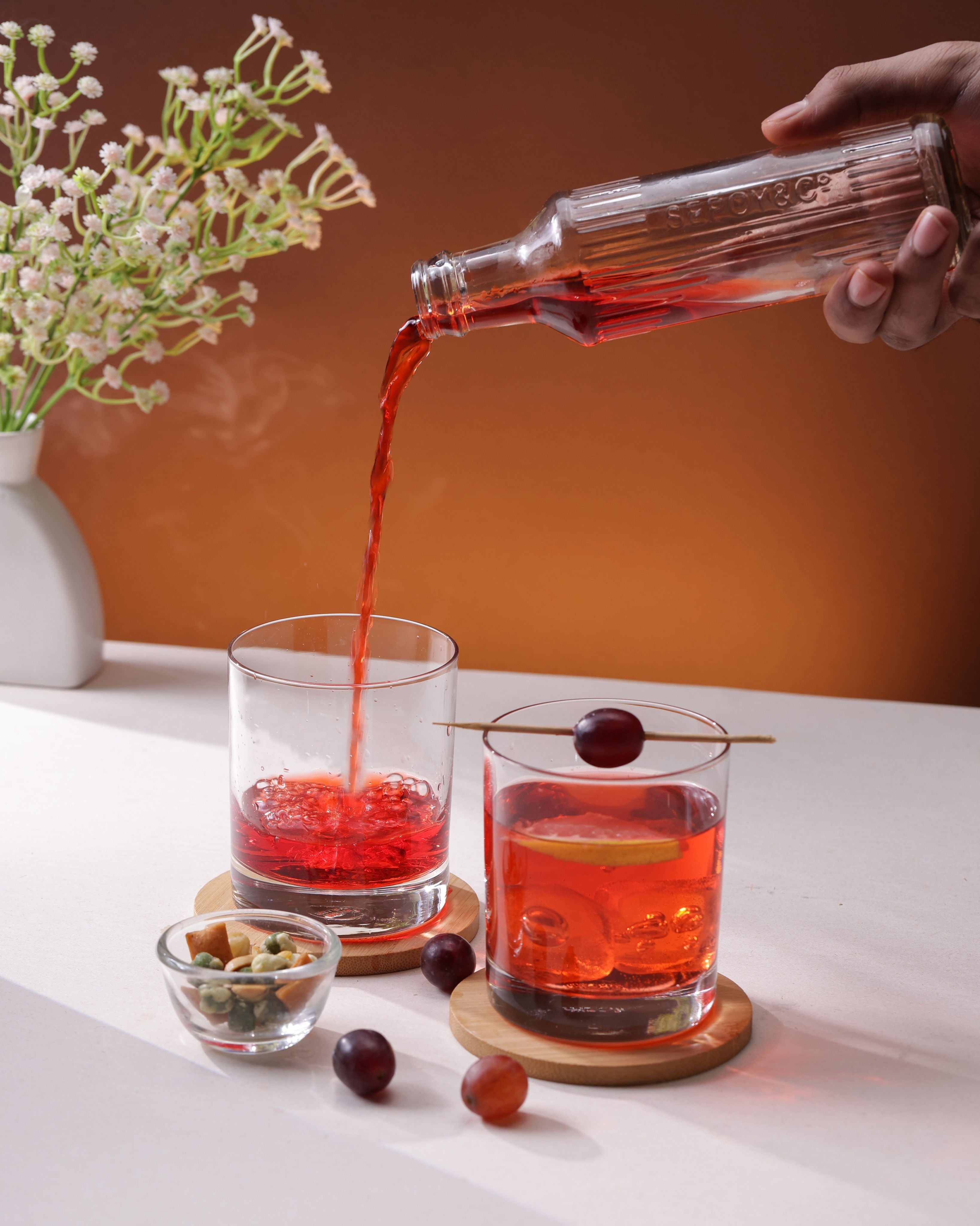 Fyn Rock Glasses, 290ml, Set of 6