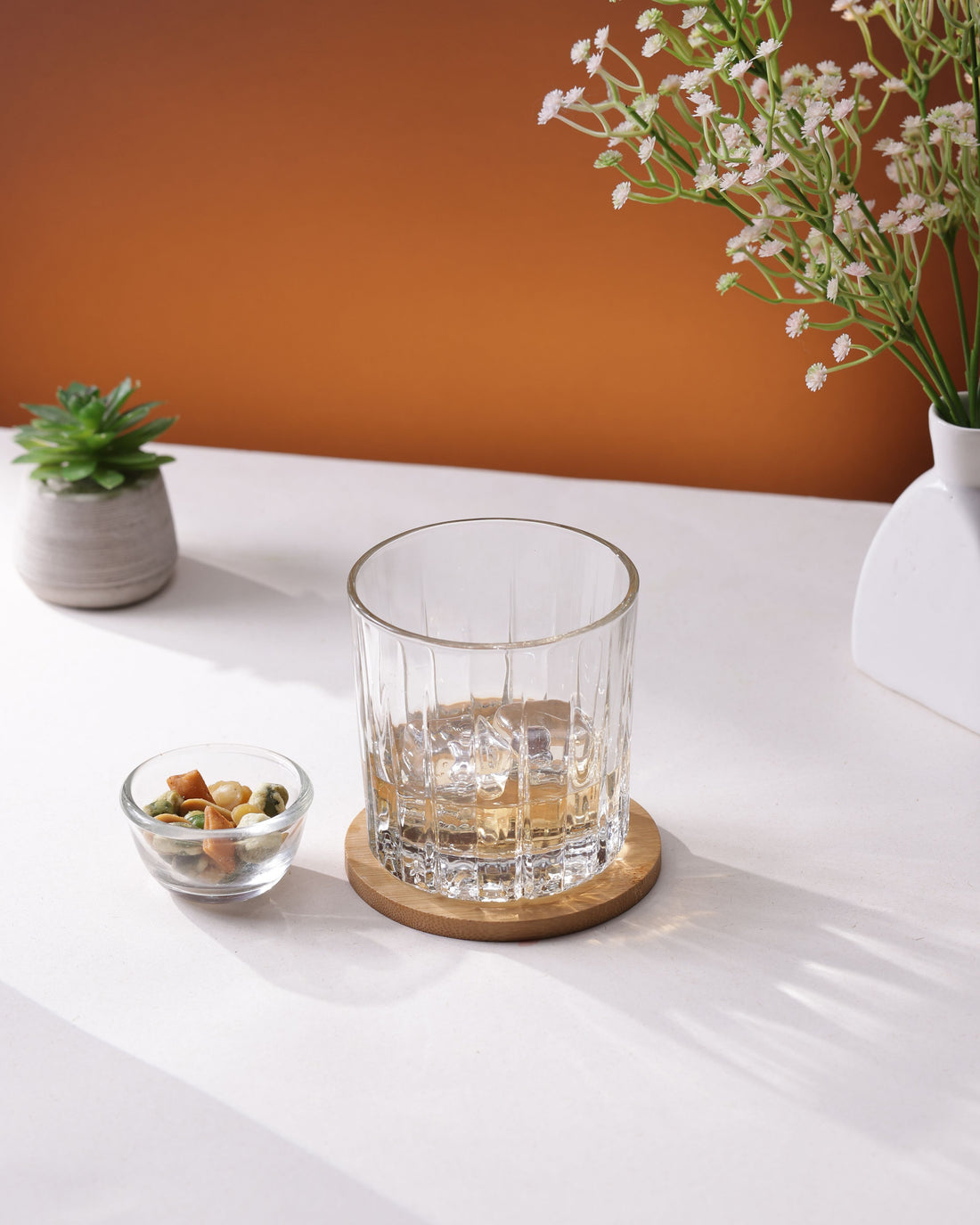 Traze PRE Double Rock Glasses, 350ml, Set of 6