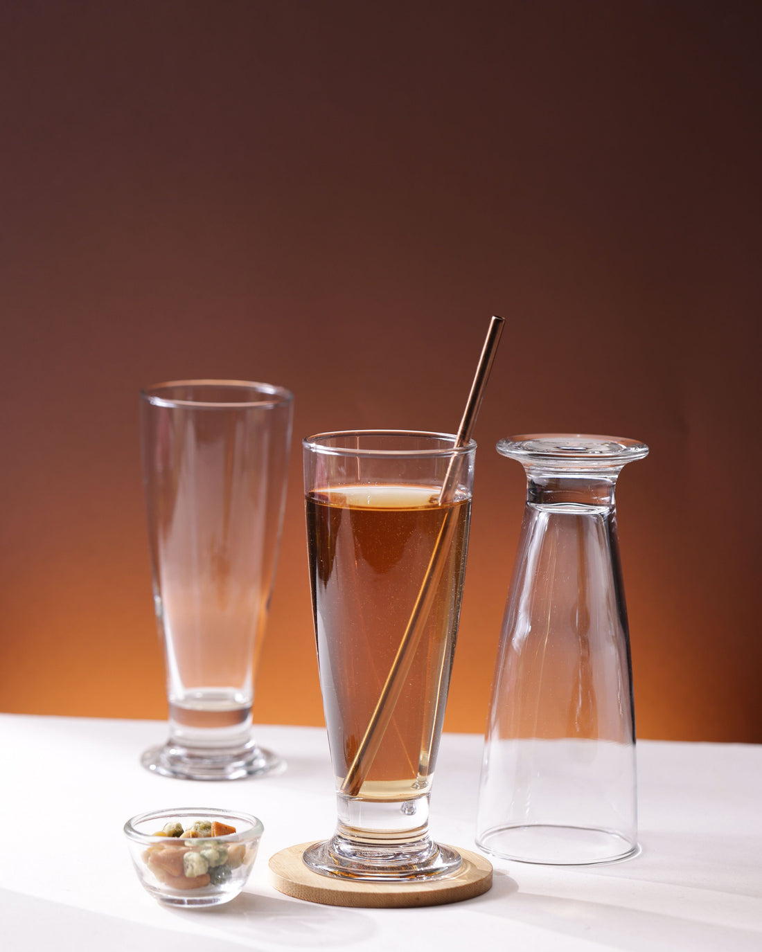 Tiara Footed Glasses, 395ml, Set of 6
