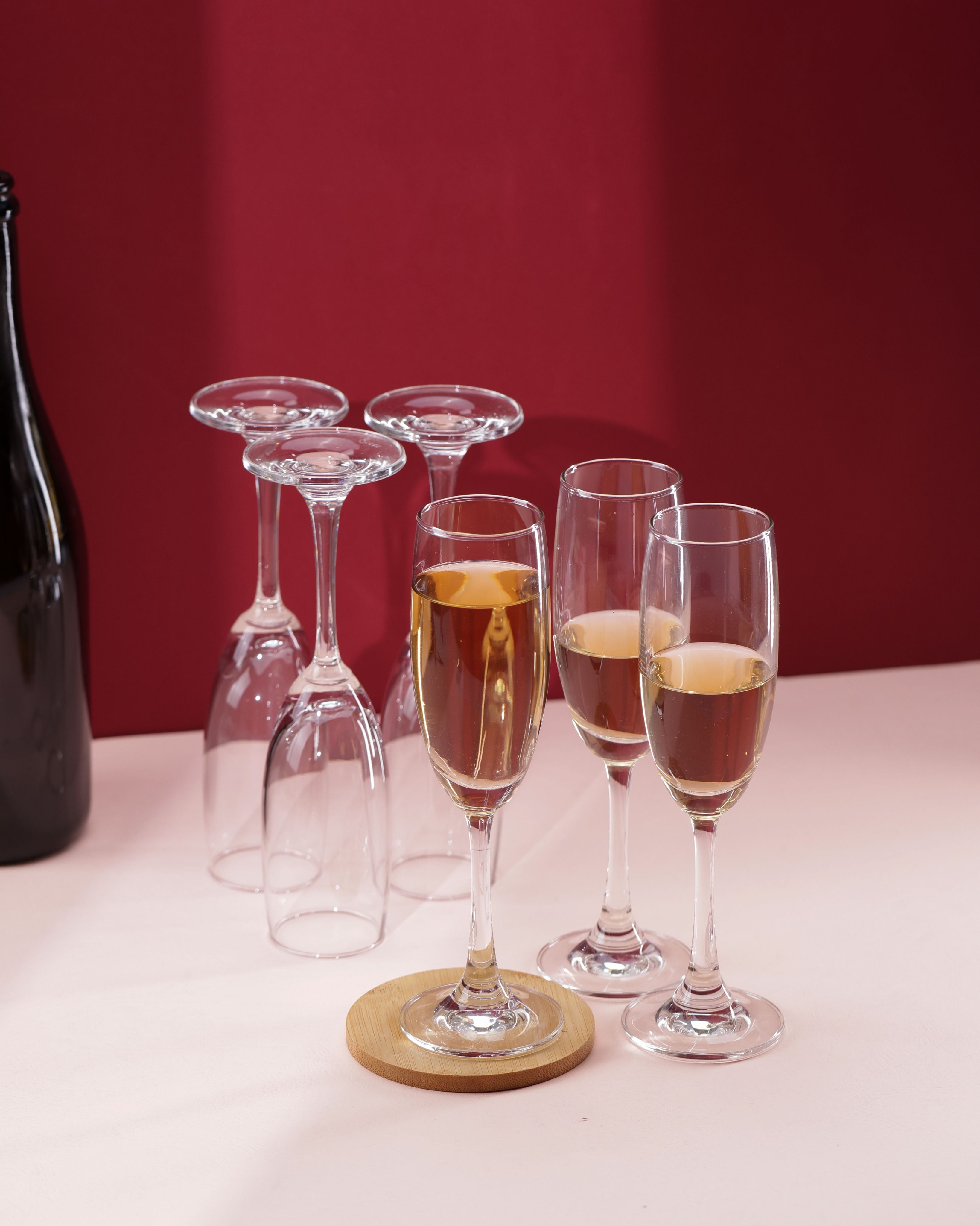 Duchess Flute Champagne Glasses, 165ml, Set of 2