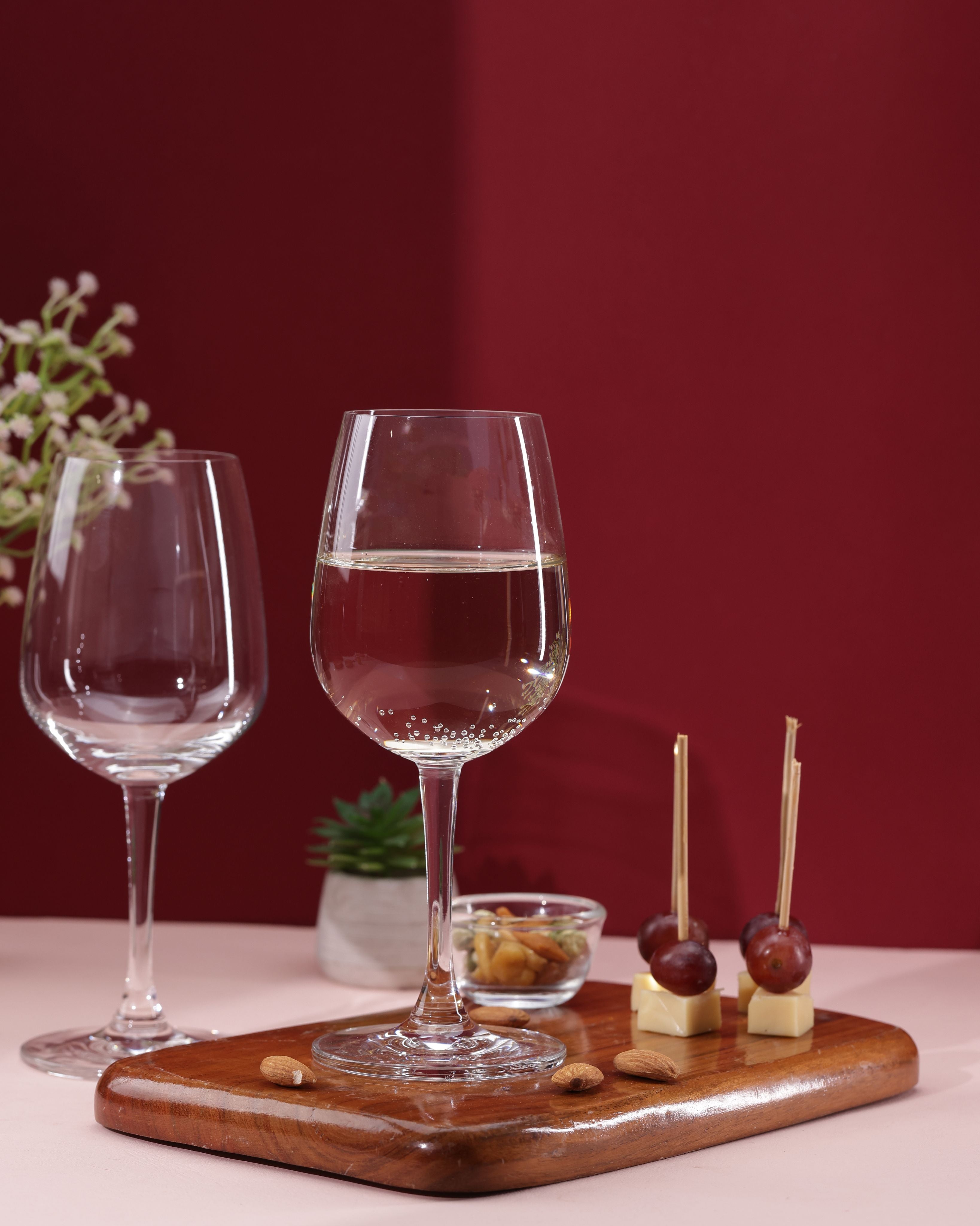 Madison White Wine Glasses, 350ml, Set of 6