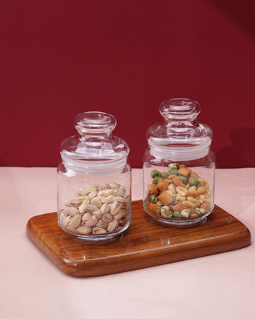Pop Jars - Glass Lid, 650ml, Set of 6