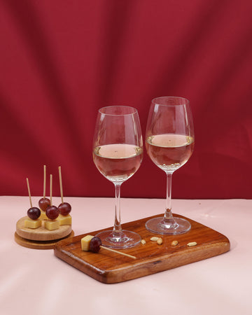 Madison White Wine Glasses, 350ml, Set of 2