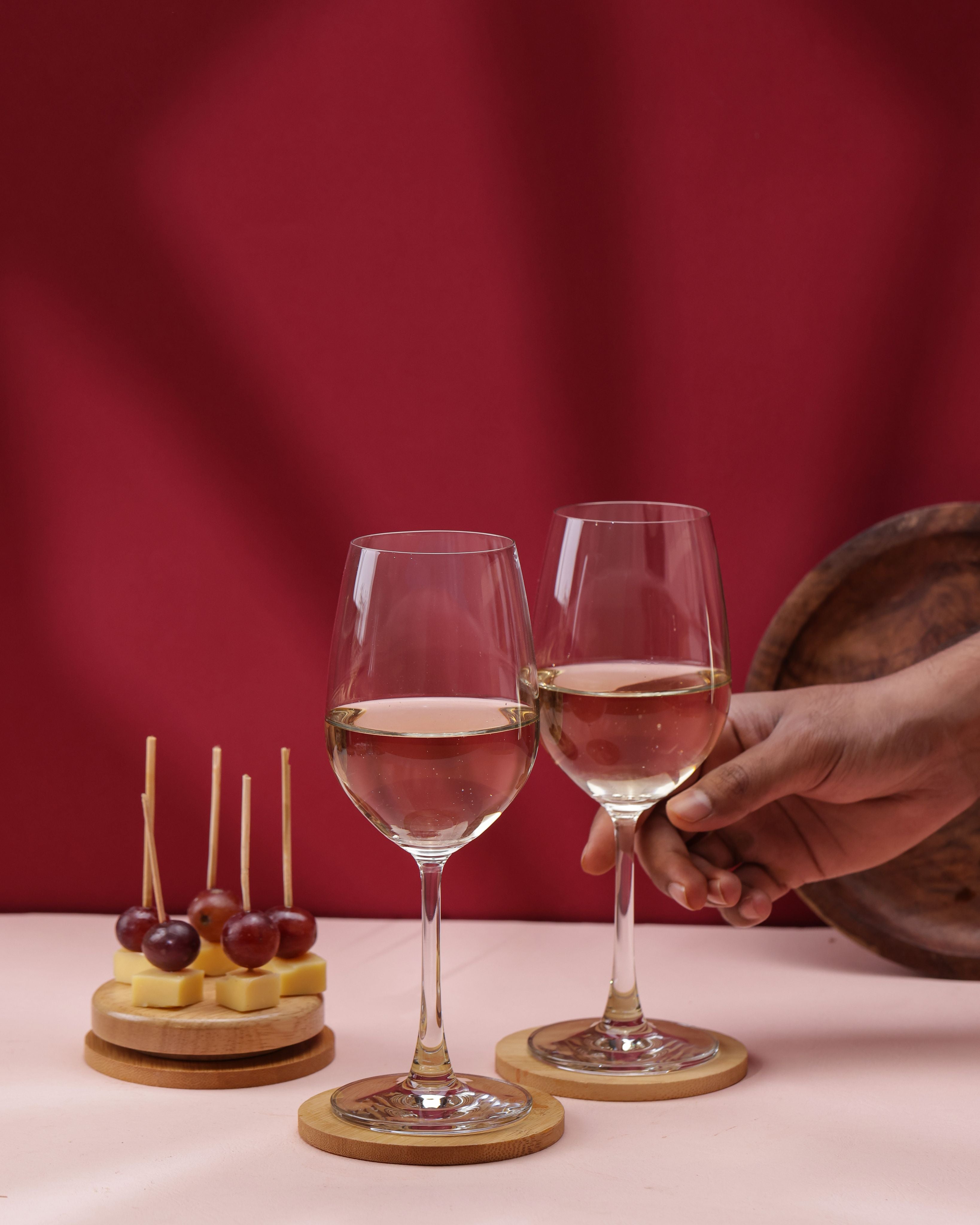 Madison White Wine Glasses, 350ml, Set of 2