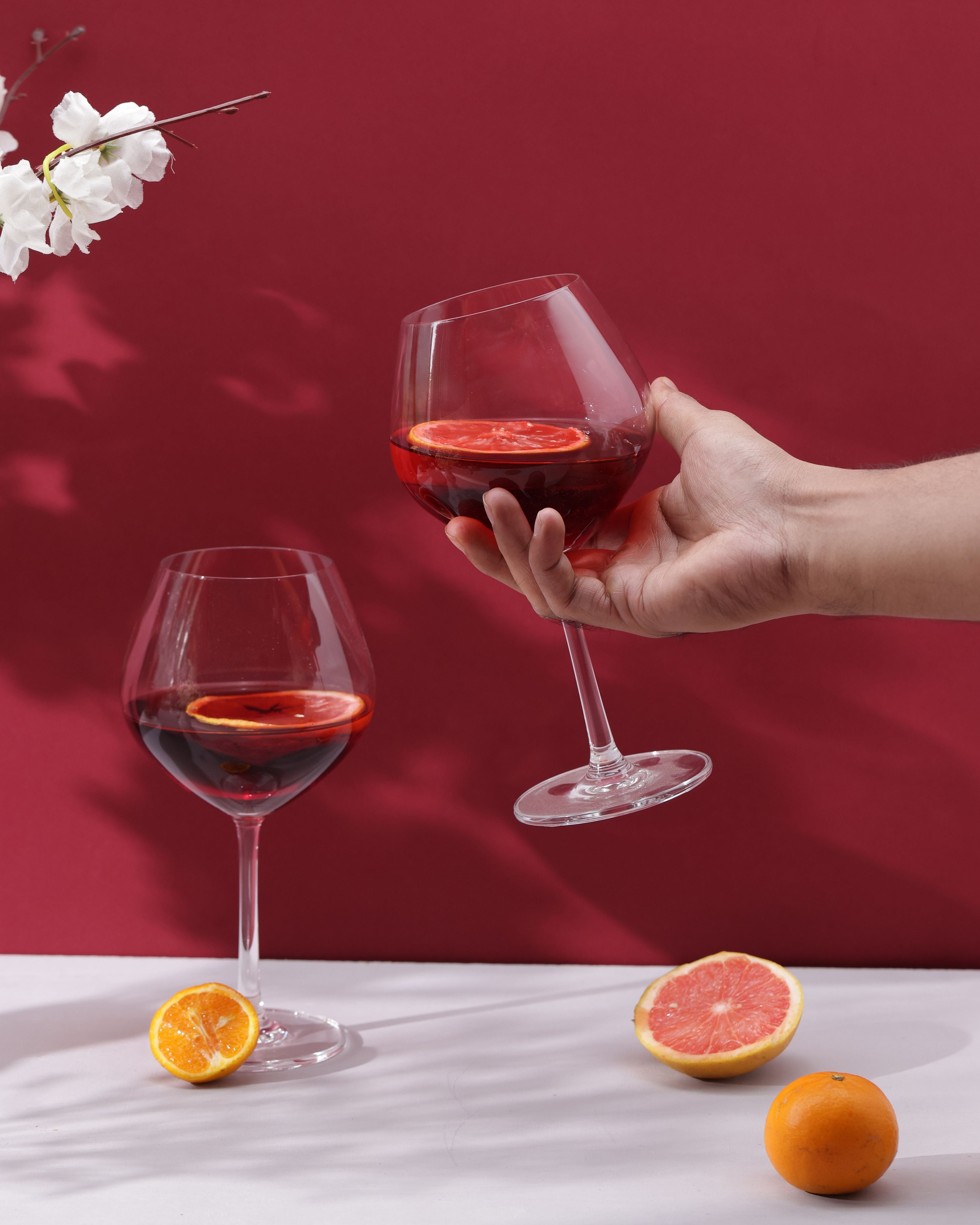 Sante Burgundy Glasses, 635ml, Set of 2