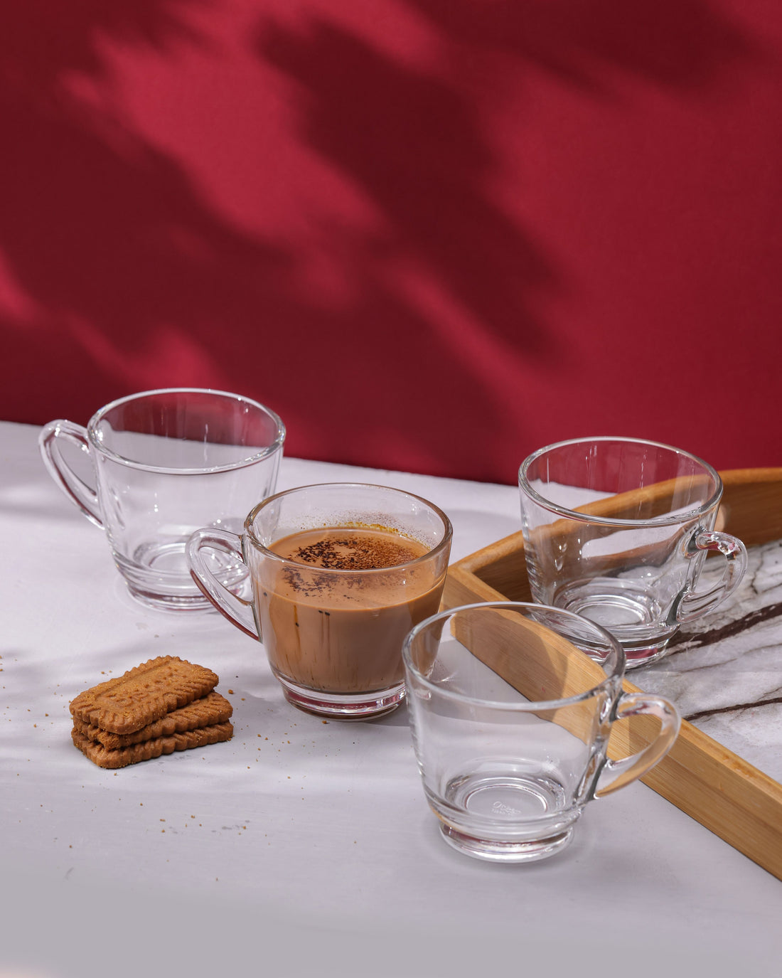 Kenya Cappuccino Cups, 245ml, Set of 6