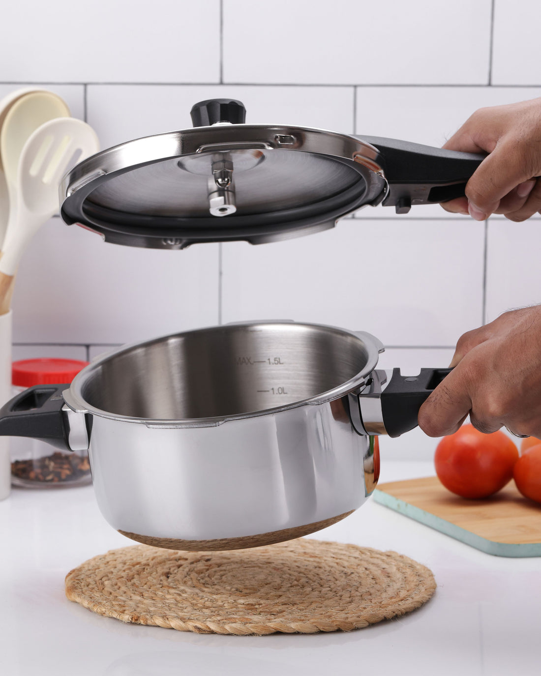Argent Classic Triply Outer Lid 2.5L Pressure Cooker