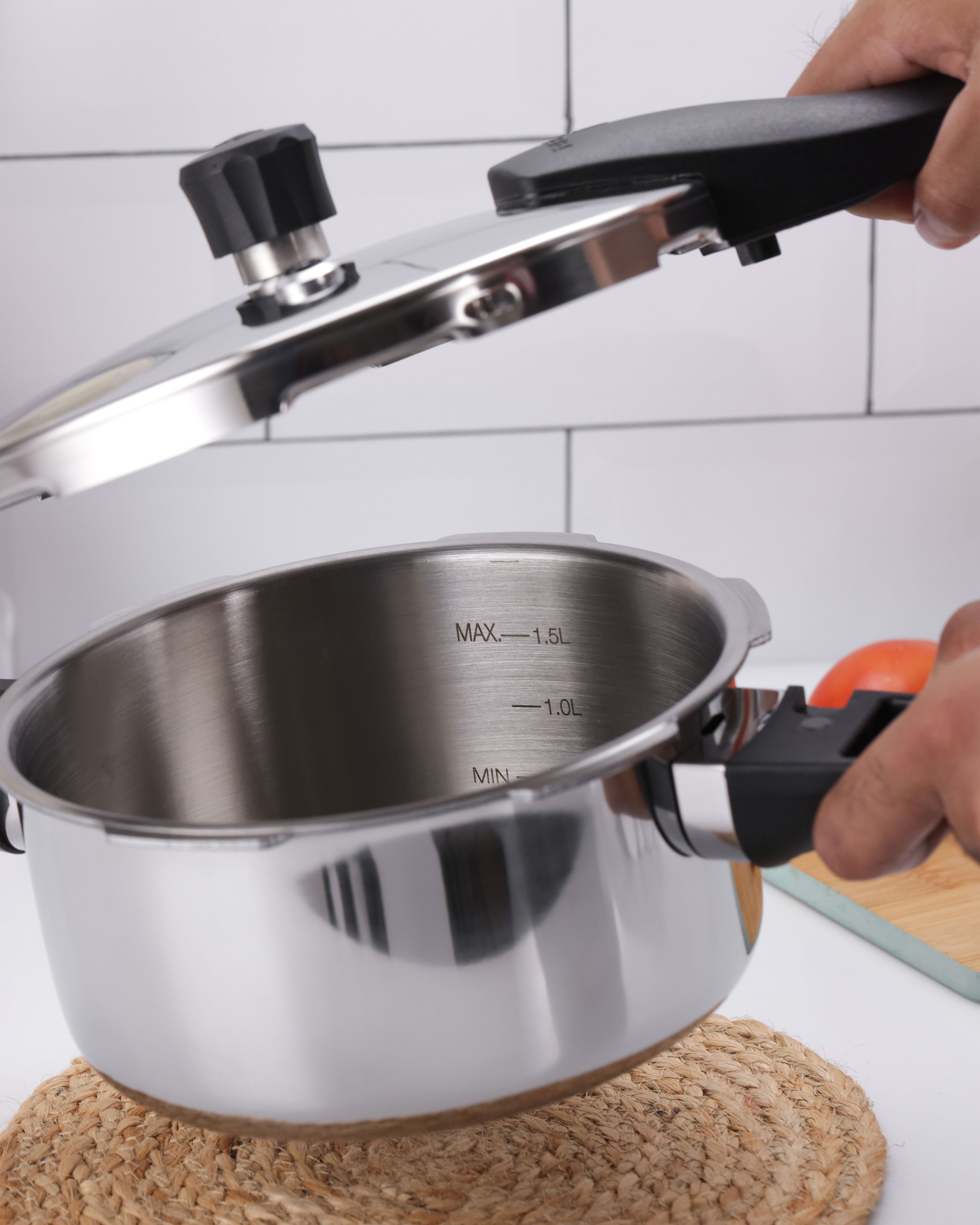 Argent Classic Triply Outer Lid 2.5L Pressure Cooker