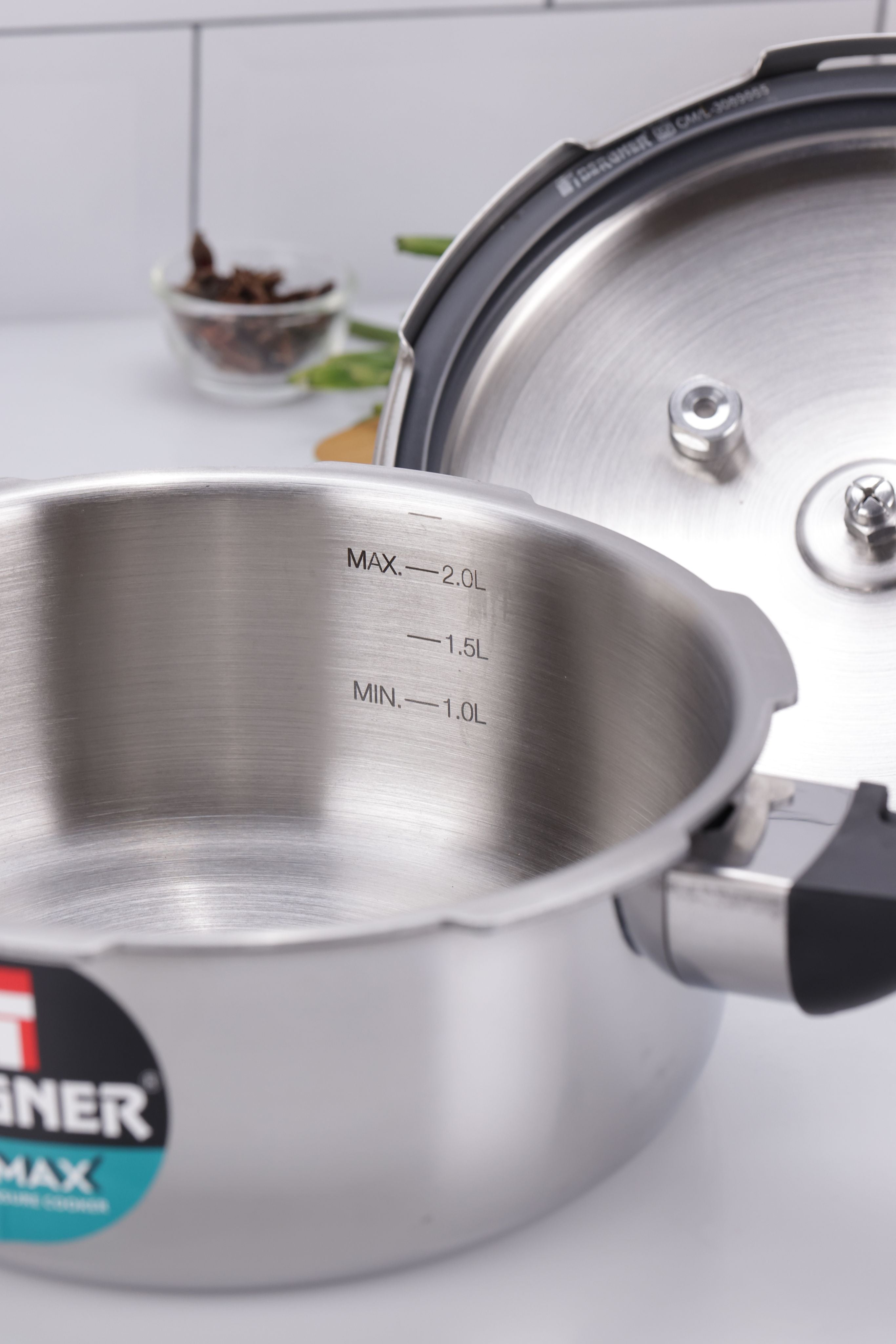Trimax Stainless Steel Lid 3L Pressure Pan