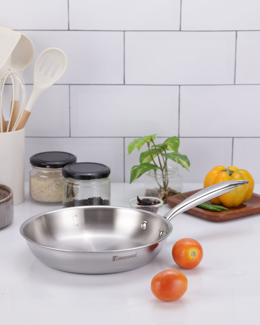 Argent Tri-Ply Stainless Steel 22cm Frypan