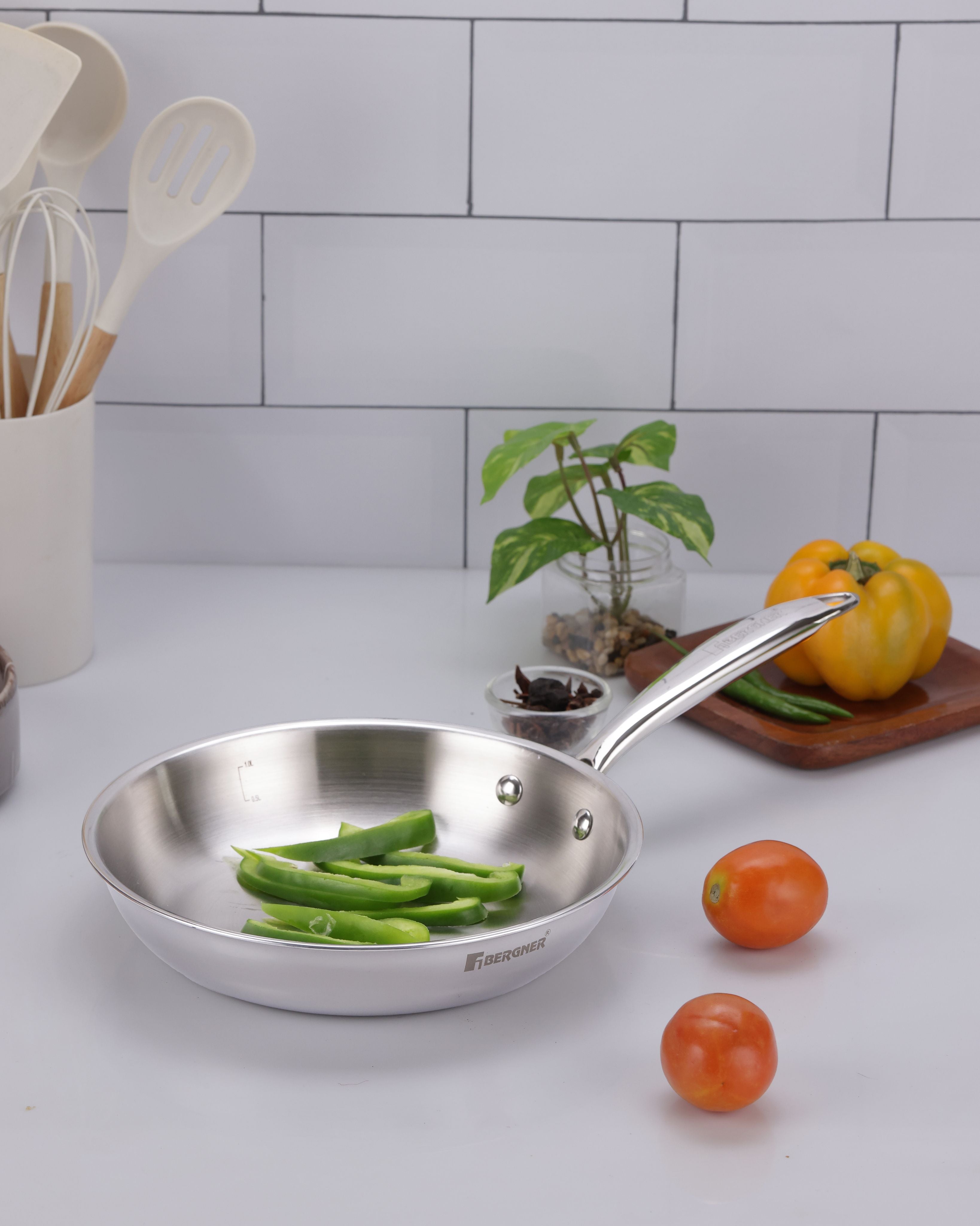 Argent Tri-Ply Stainless Steel 22cm Frypan