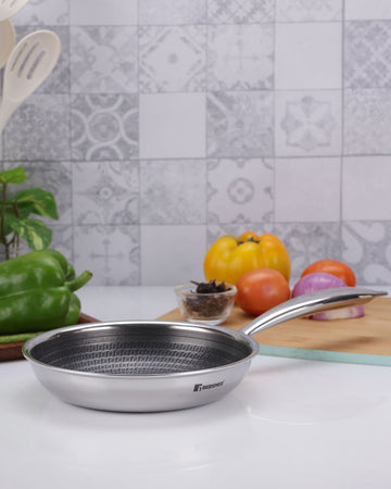 Hitech Triply Stainless Steel Non-Stick 18cm Frypan