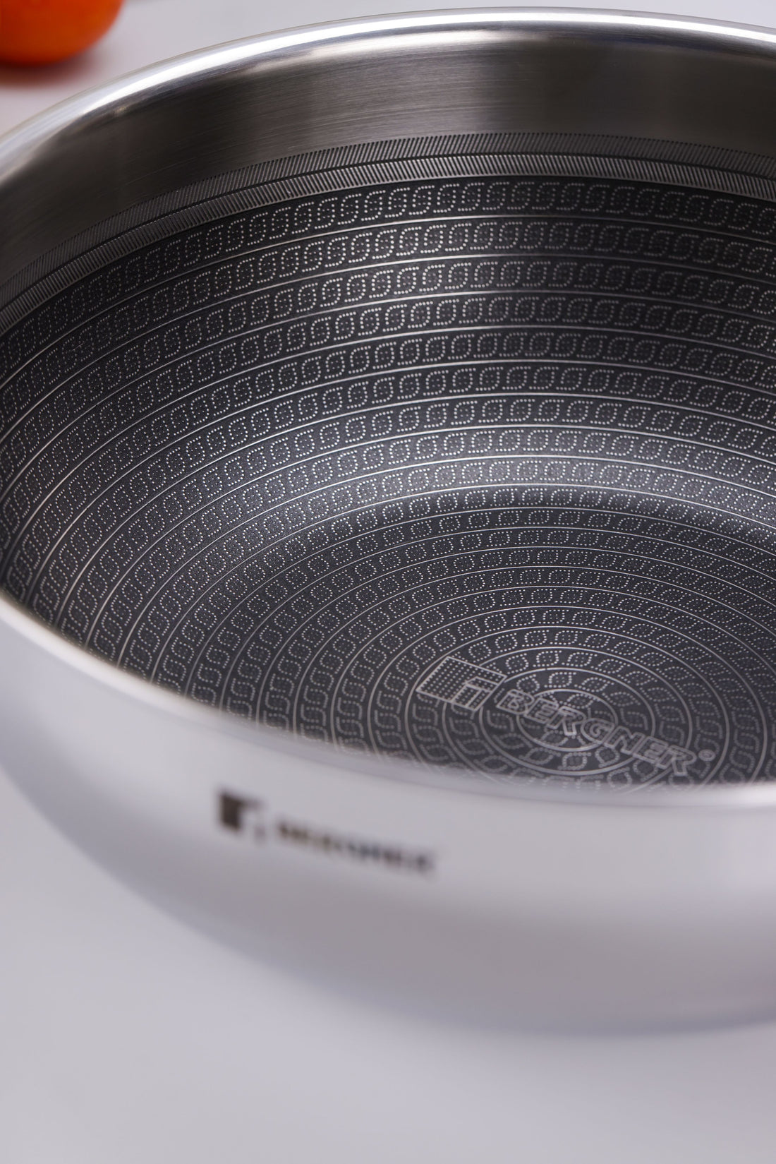 Hitech Tri-Ply Stainless Steel Non-Stick 26cm Tasra with Lid - 3.6L