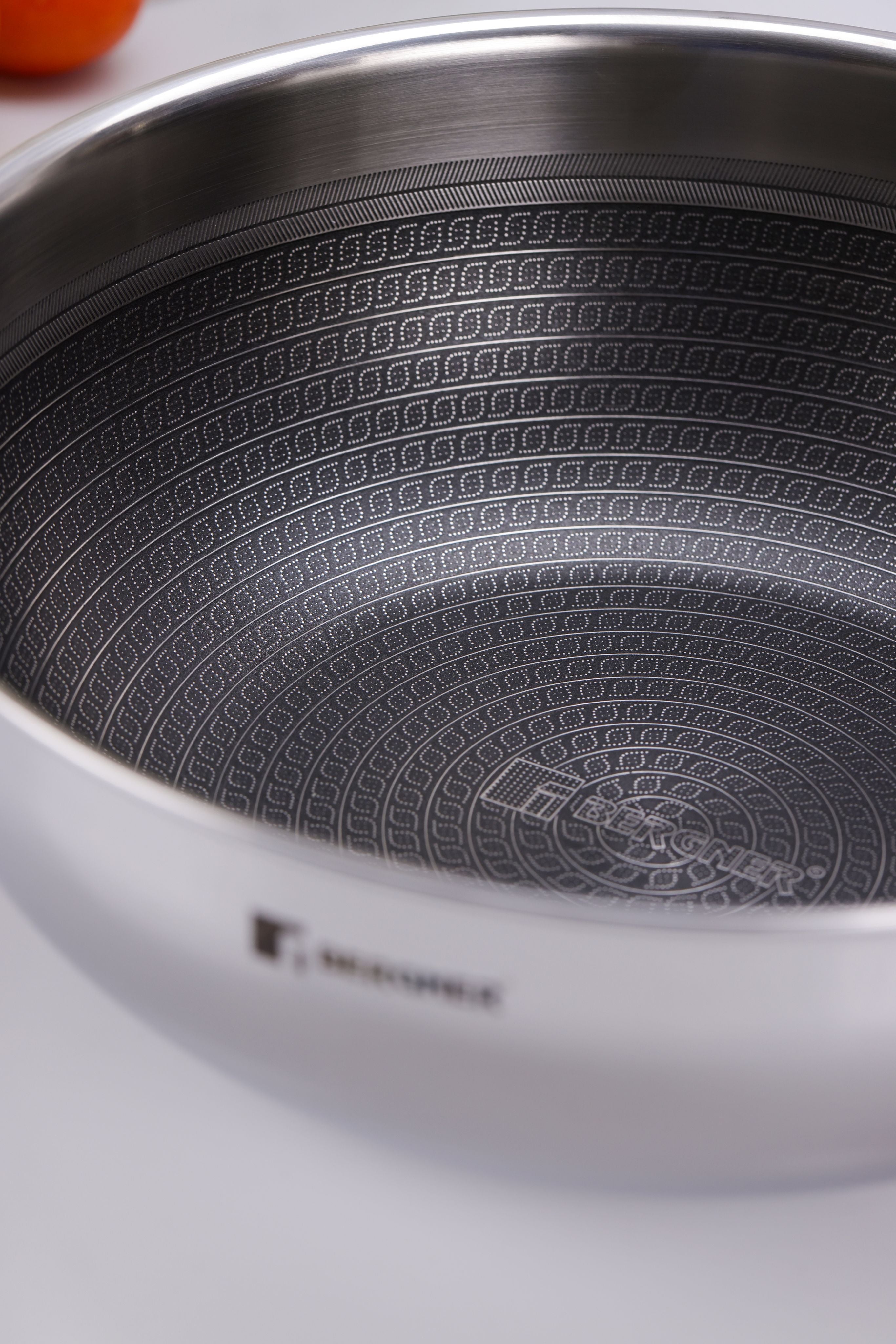 Hitech Tri-Ply Stainless Steel Non-Stick 26cm Tasra with Lid - 3.6L