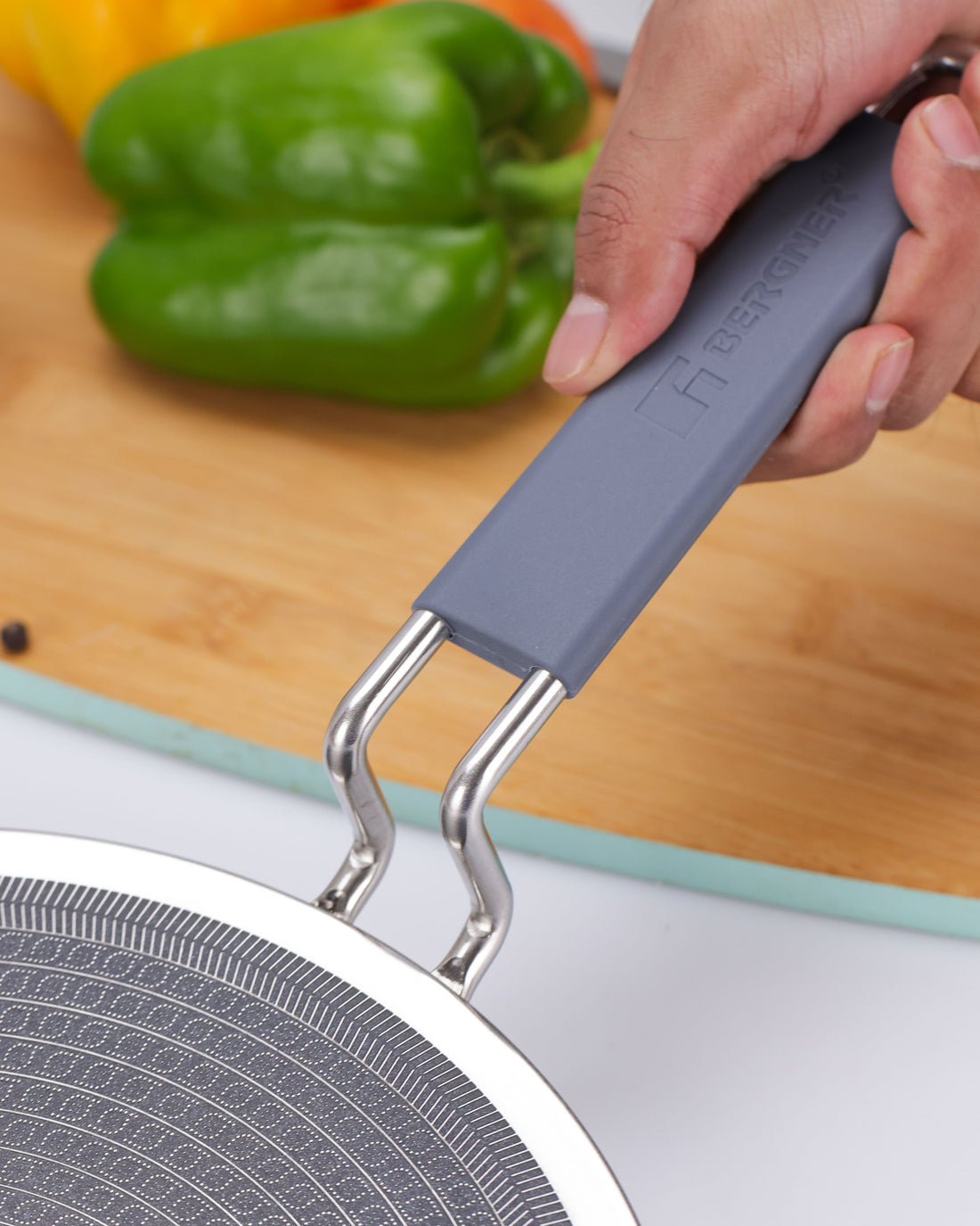 Hi-Tech Tri-Ply Stainless Steel Non-Stick 26cm Roti Tawa