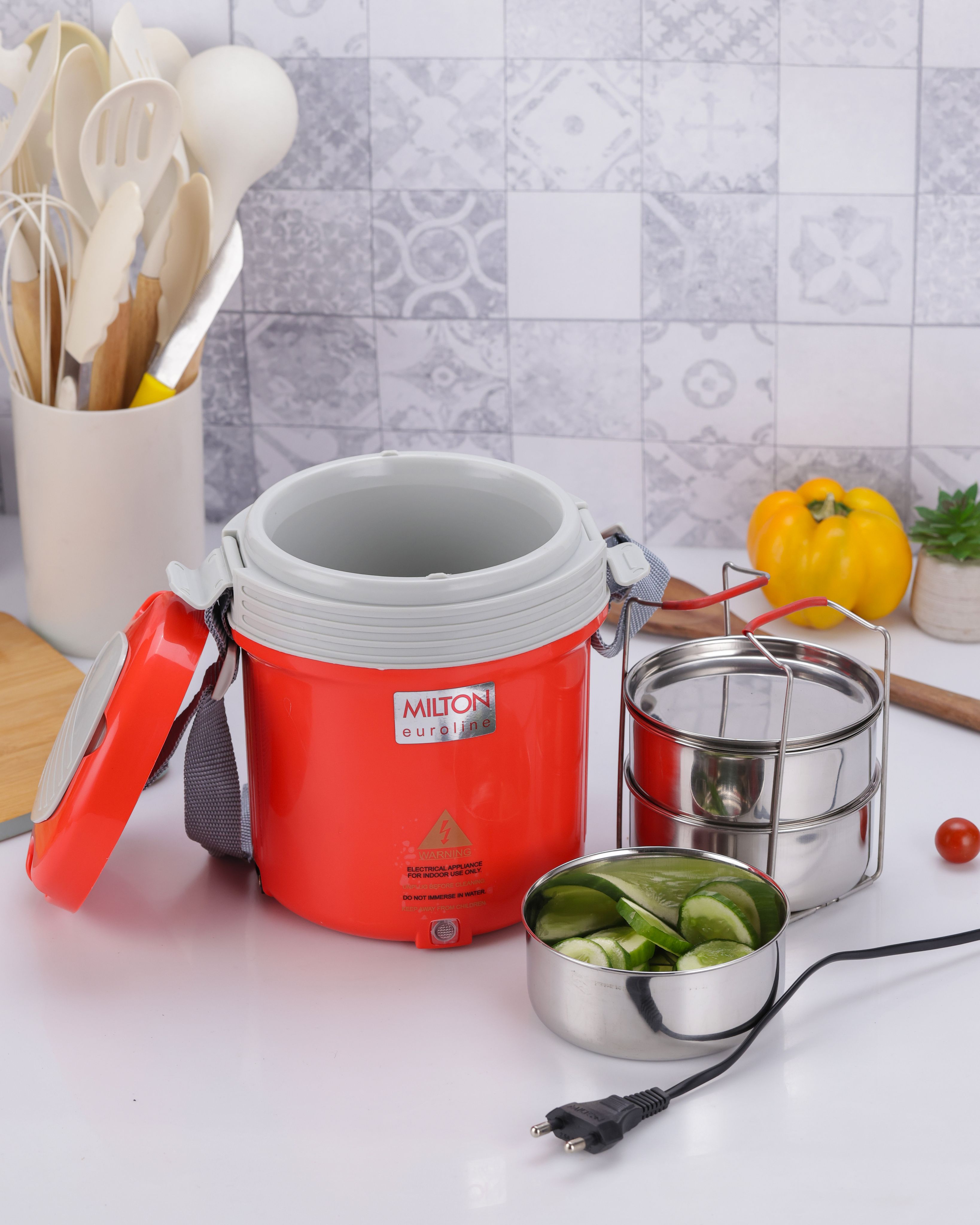 Electron Electric Lunchbox with 3 Containers