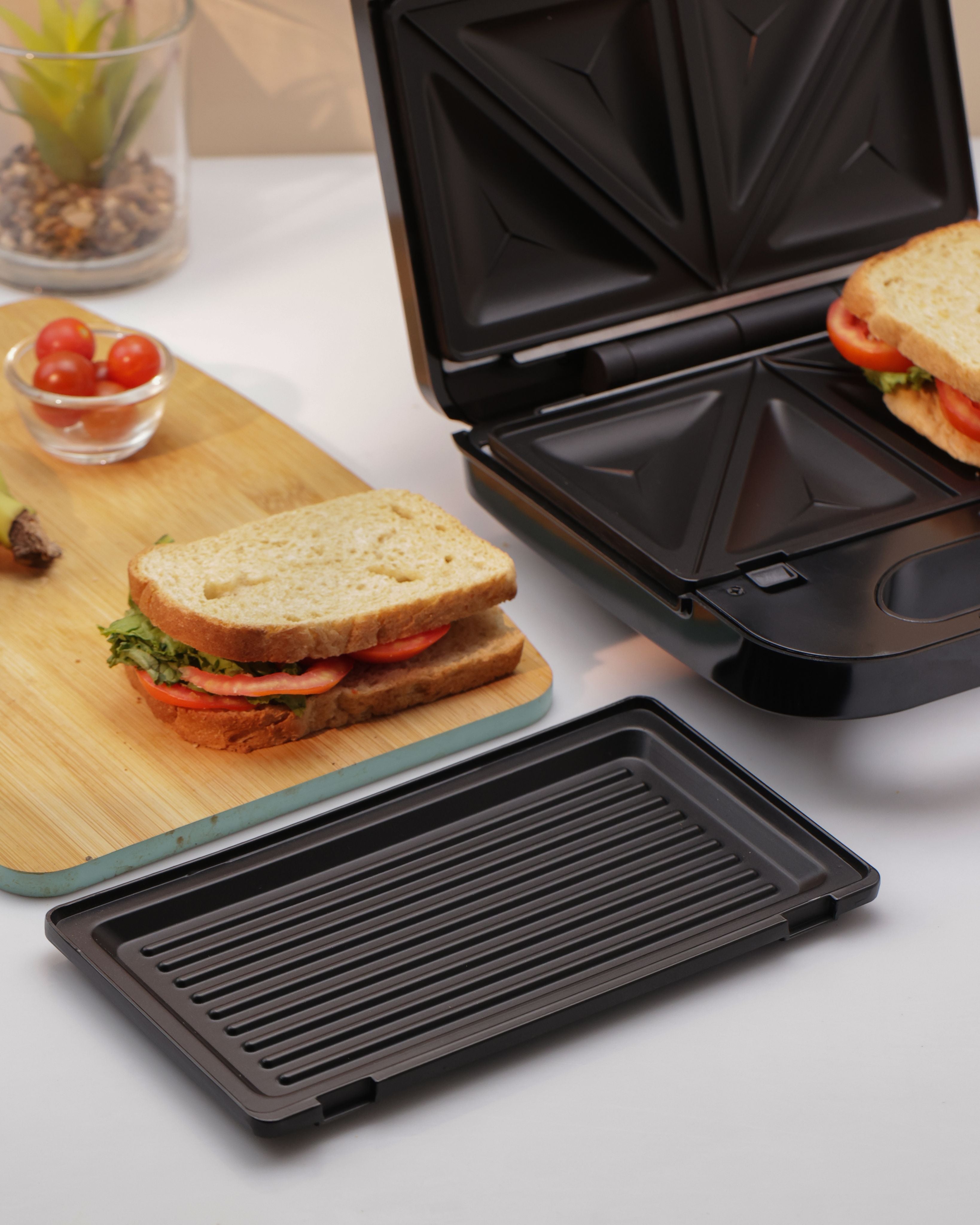 HSM002 Sandwich Griller 2 in 1