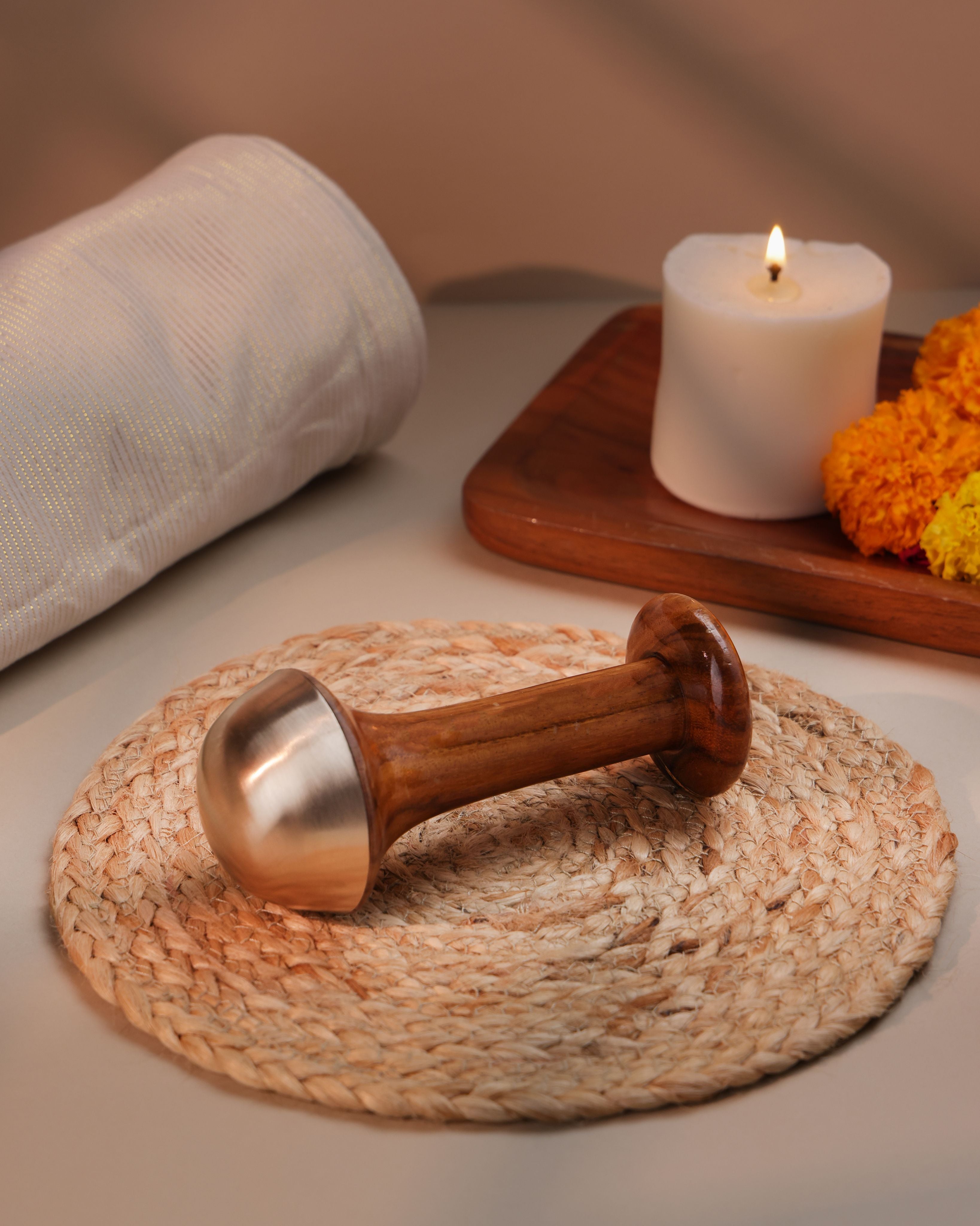Bronze 14cm Massager - (Medium)