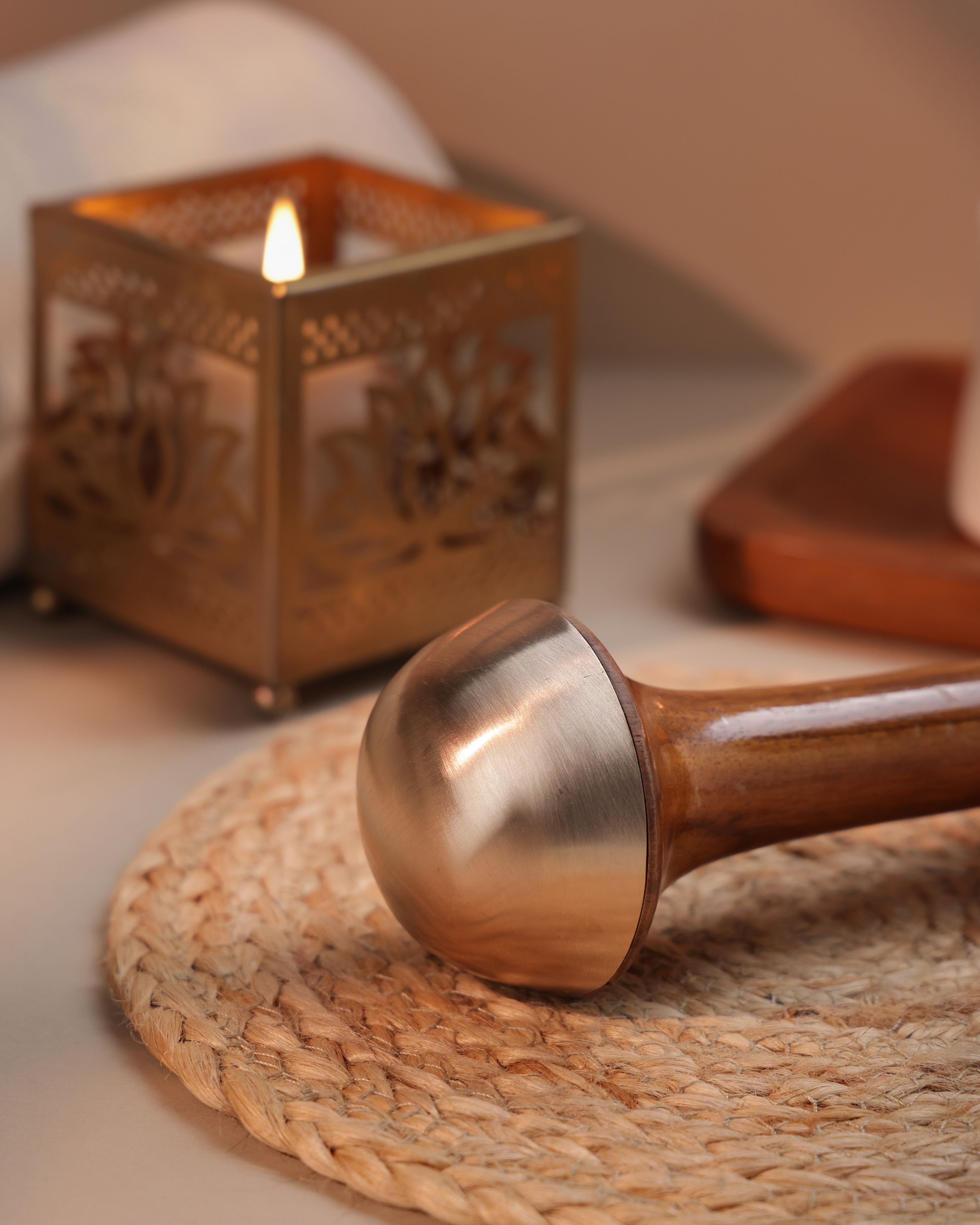 Bronze 14cm Massager - (Medium)