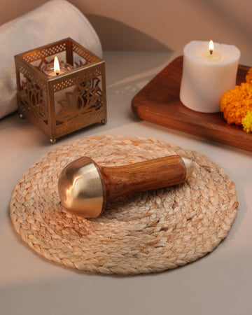 Bronze Double Sided 15.25cm Massager