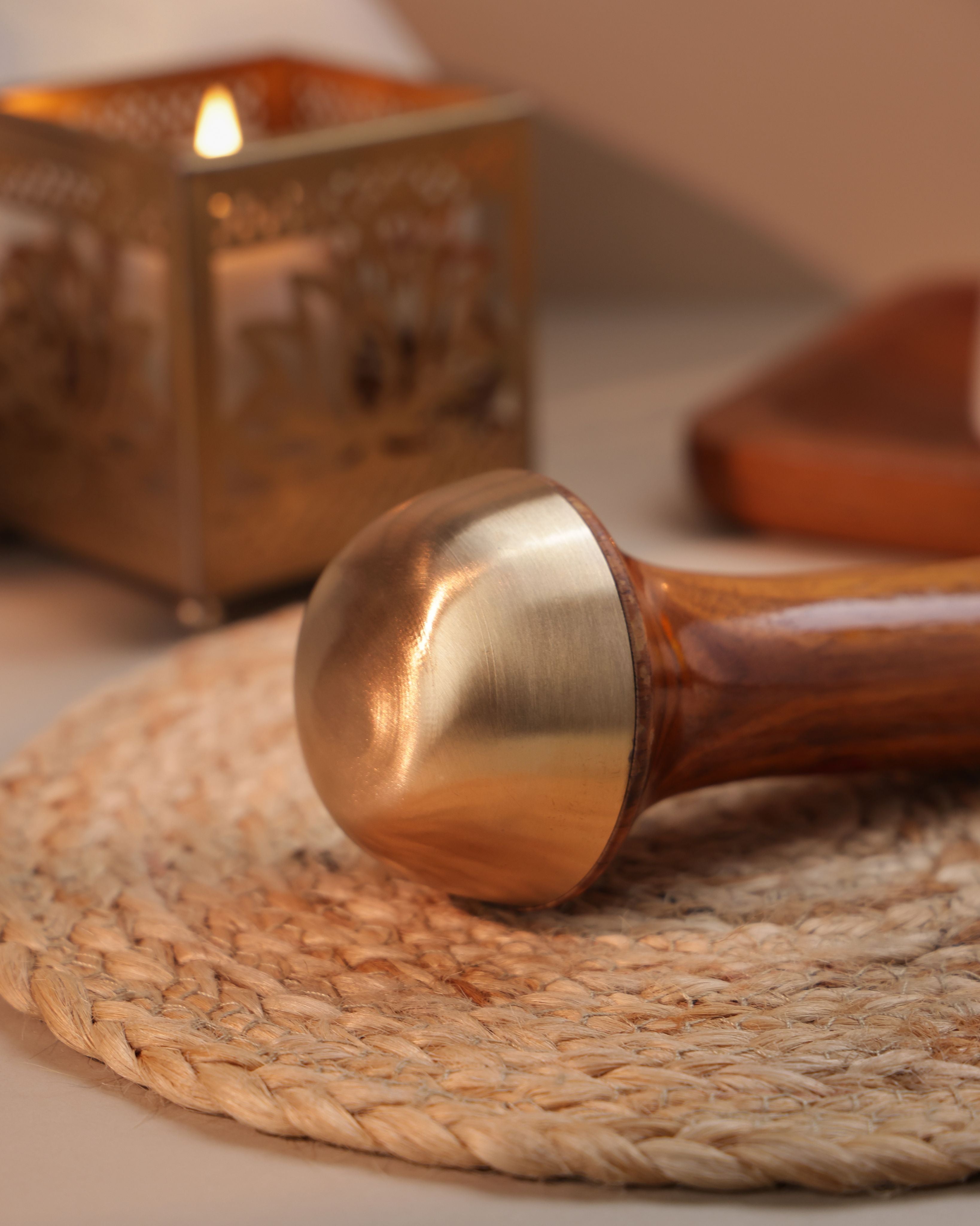 Bronze Double Sided 15.25cm Massager