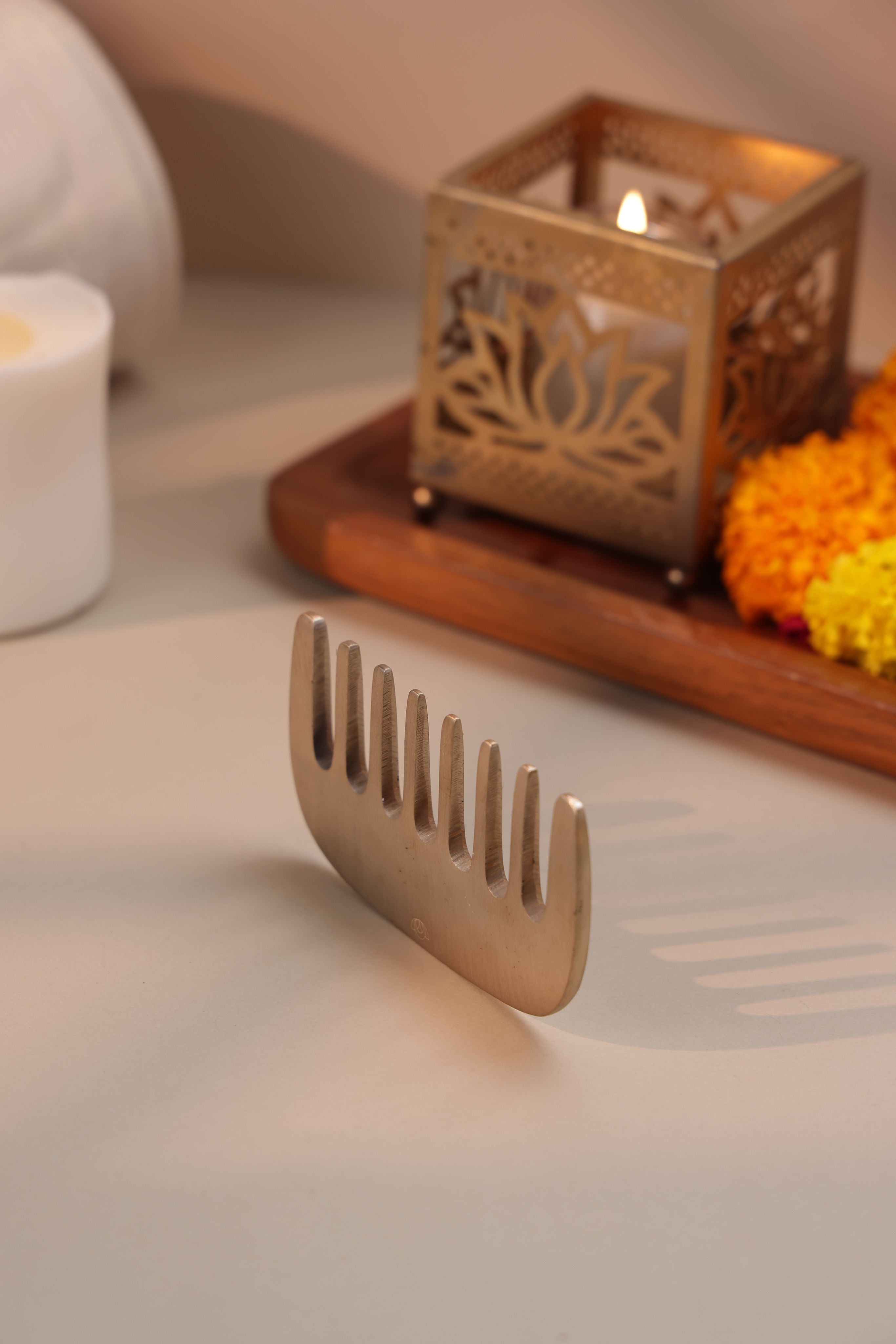 Bronze Massager Comb