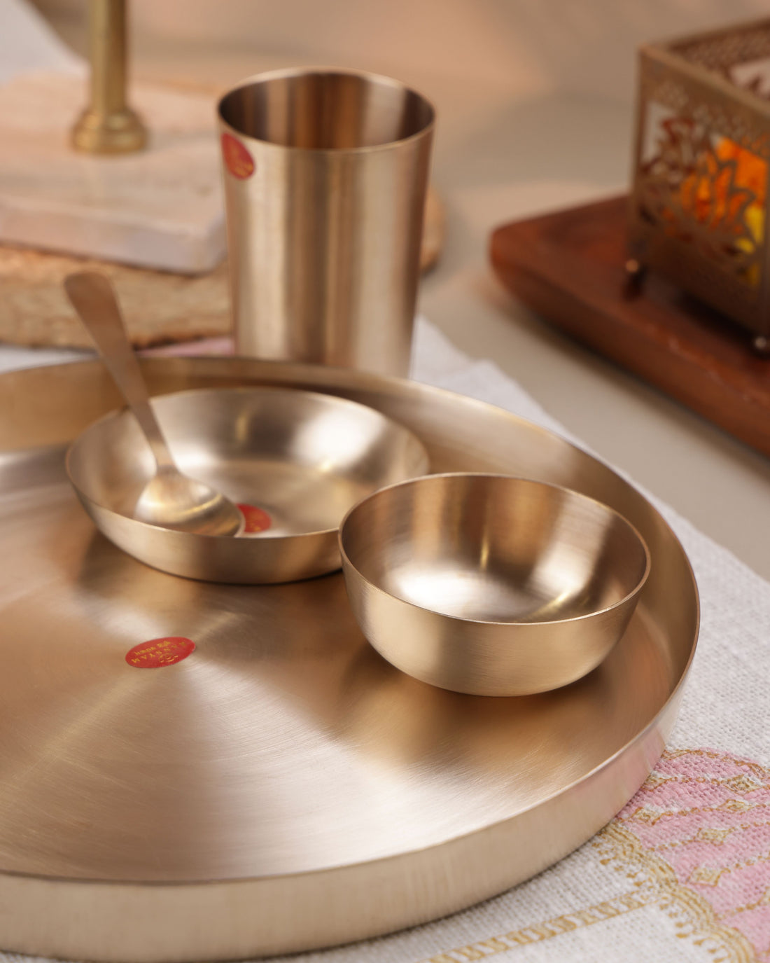 Bronze Delight Thali Set