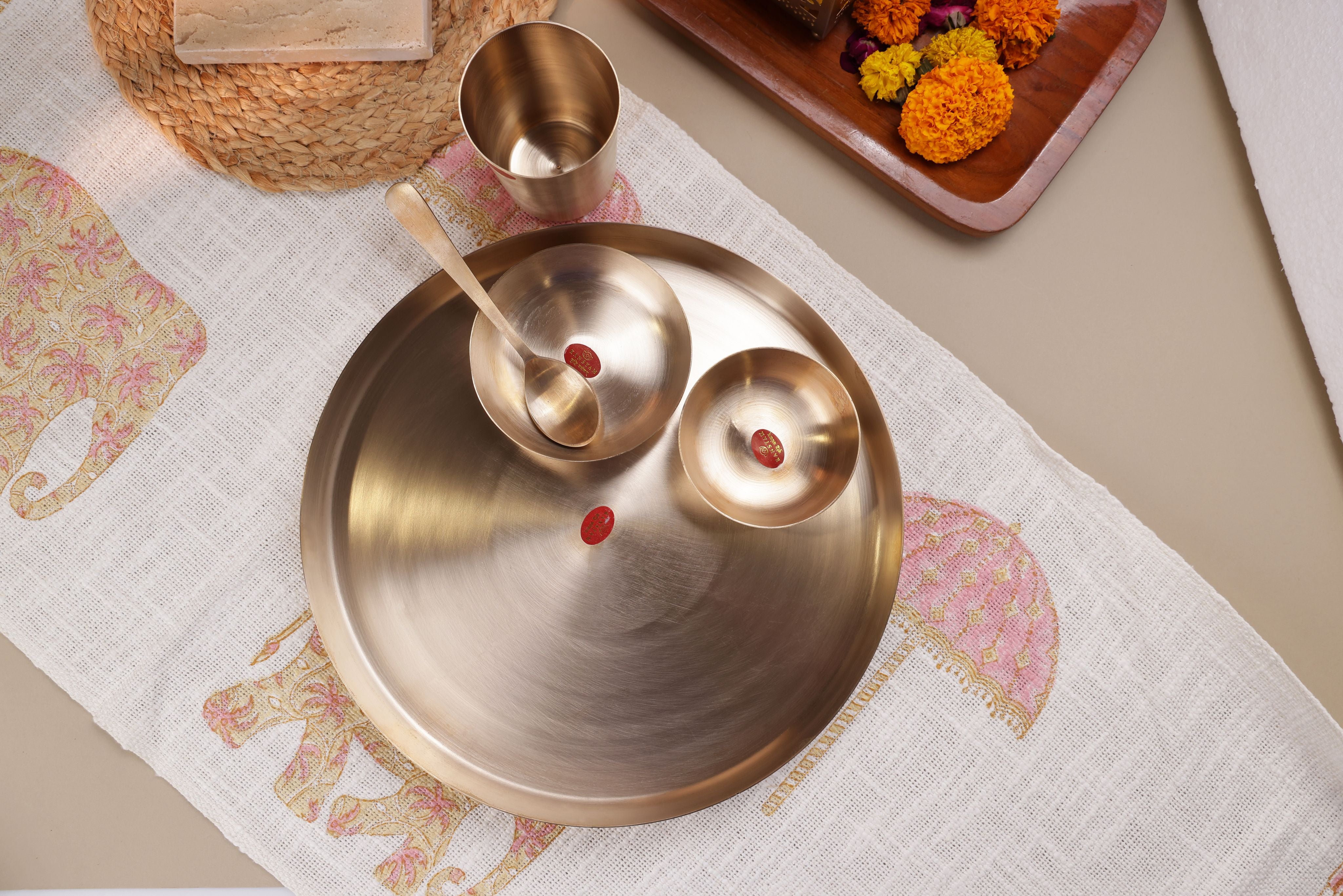 Bronze Delight Thali Set