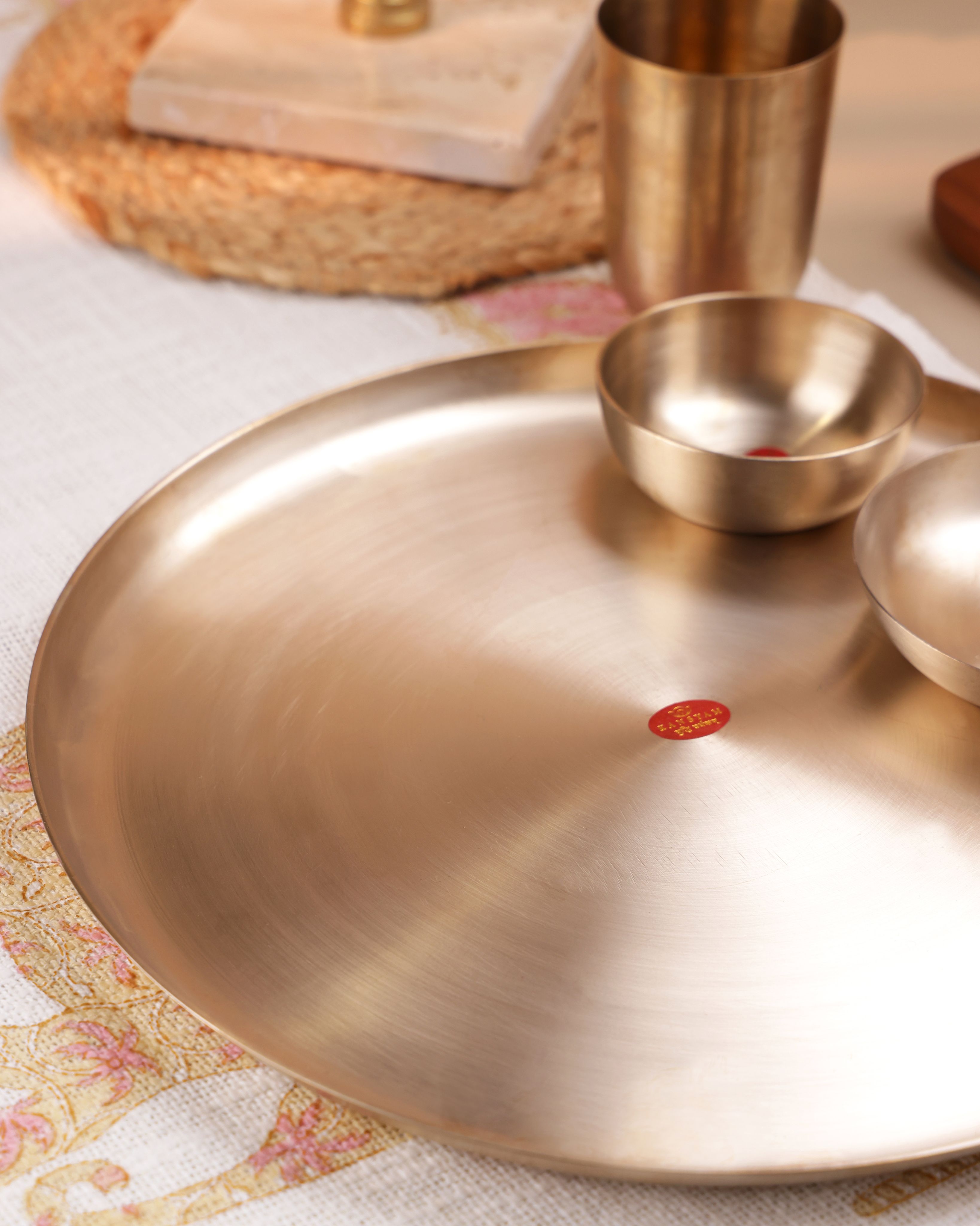 Bronze Platinum Dinner Set