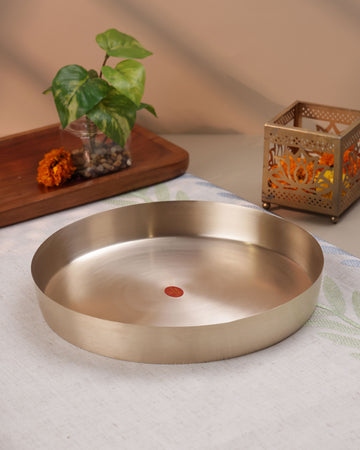 Bronze 19cm Thali