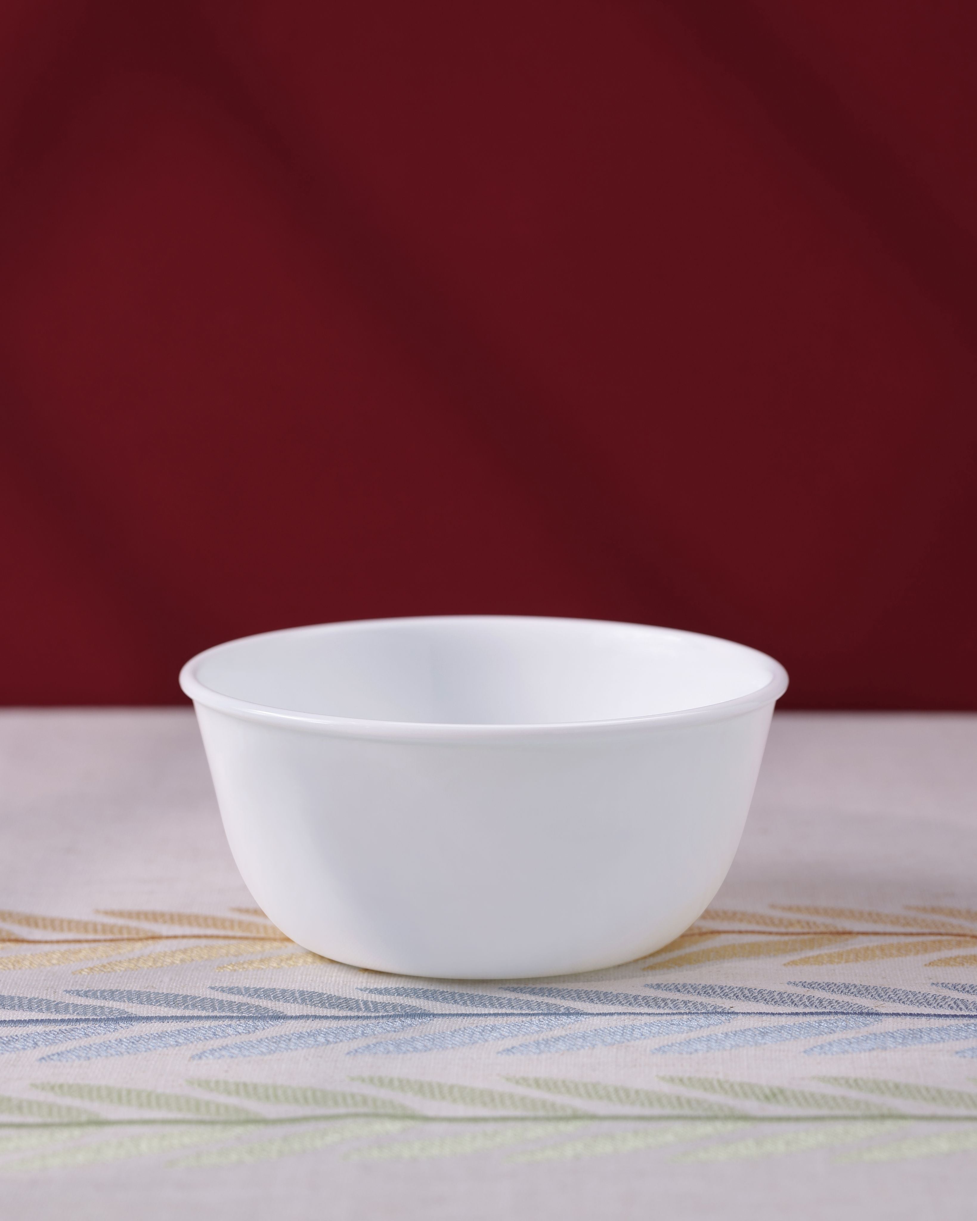 Winter Frost White Curry Bowl, 828ml